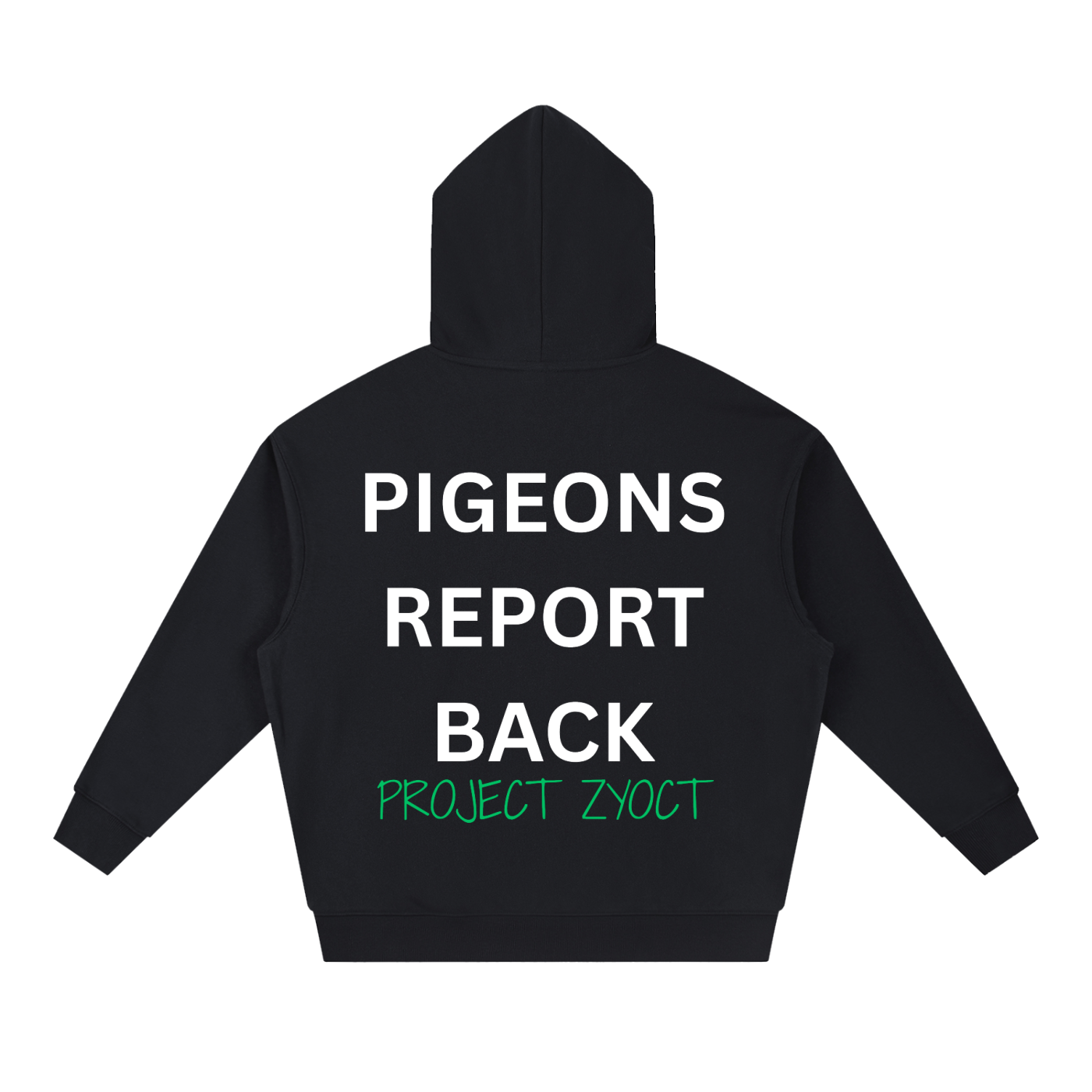 "Pigeons Report Back" Heavyweight Hoodie