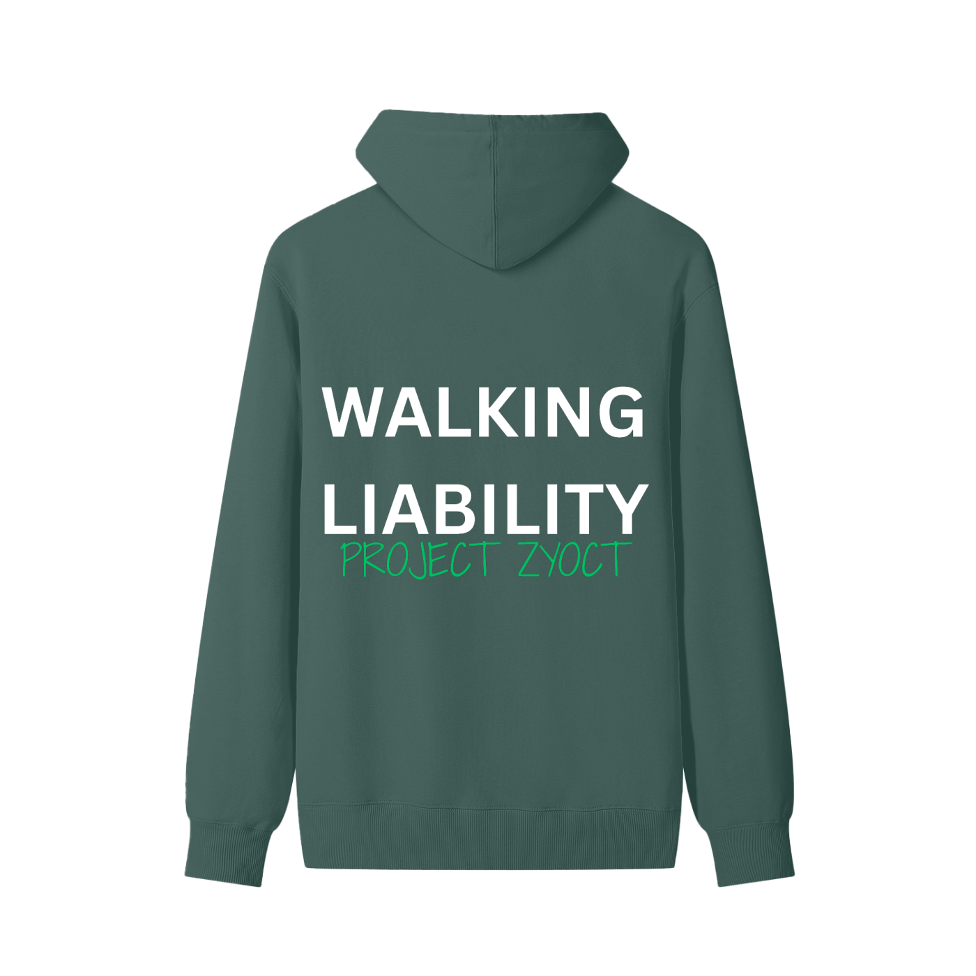 "Walking Liability" Classic Cotton Hoodie