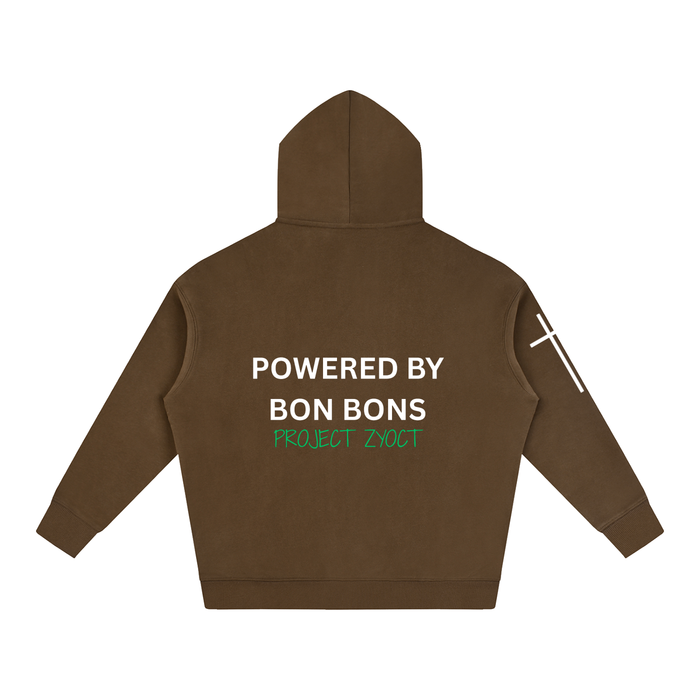 "Powered by Bon Bons" Oversize Hoodie