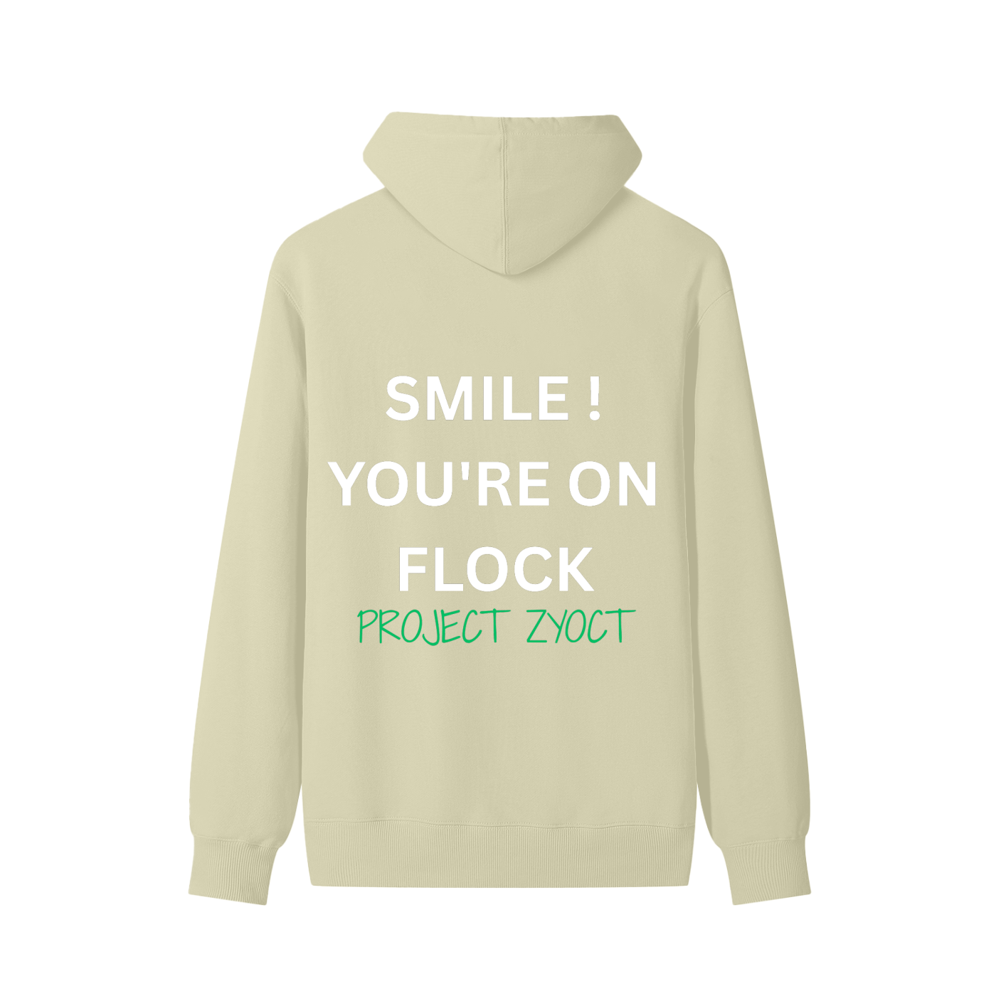 "Smile You're On Flock" Classic Cotton Hoodie