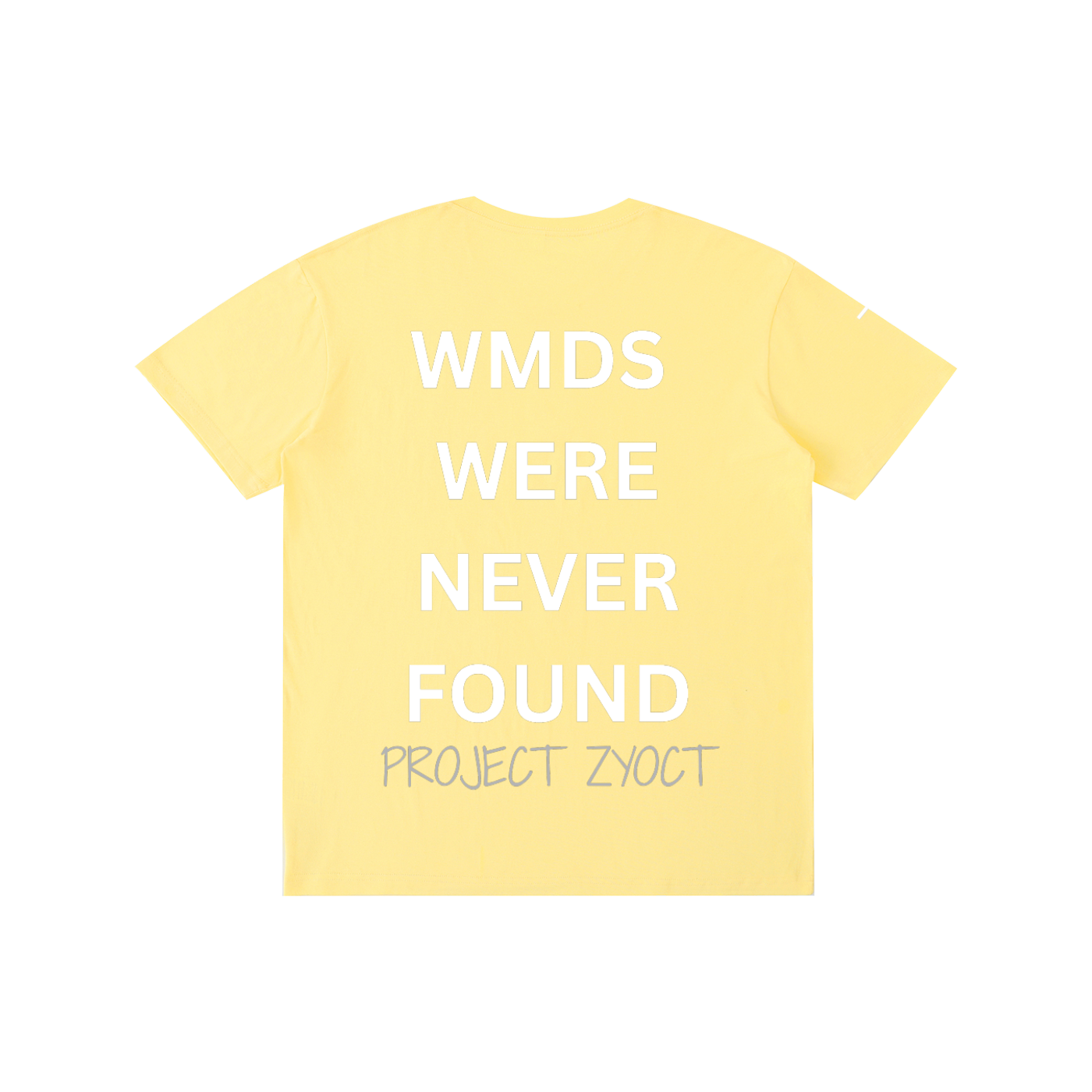 "WMDs Were Never Found" Cotton T-Shirt