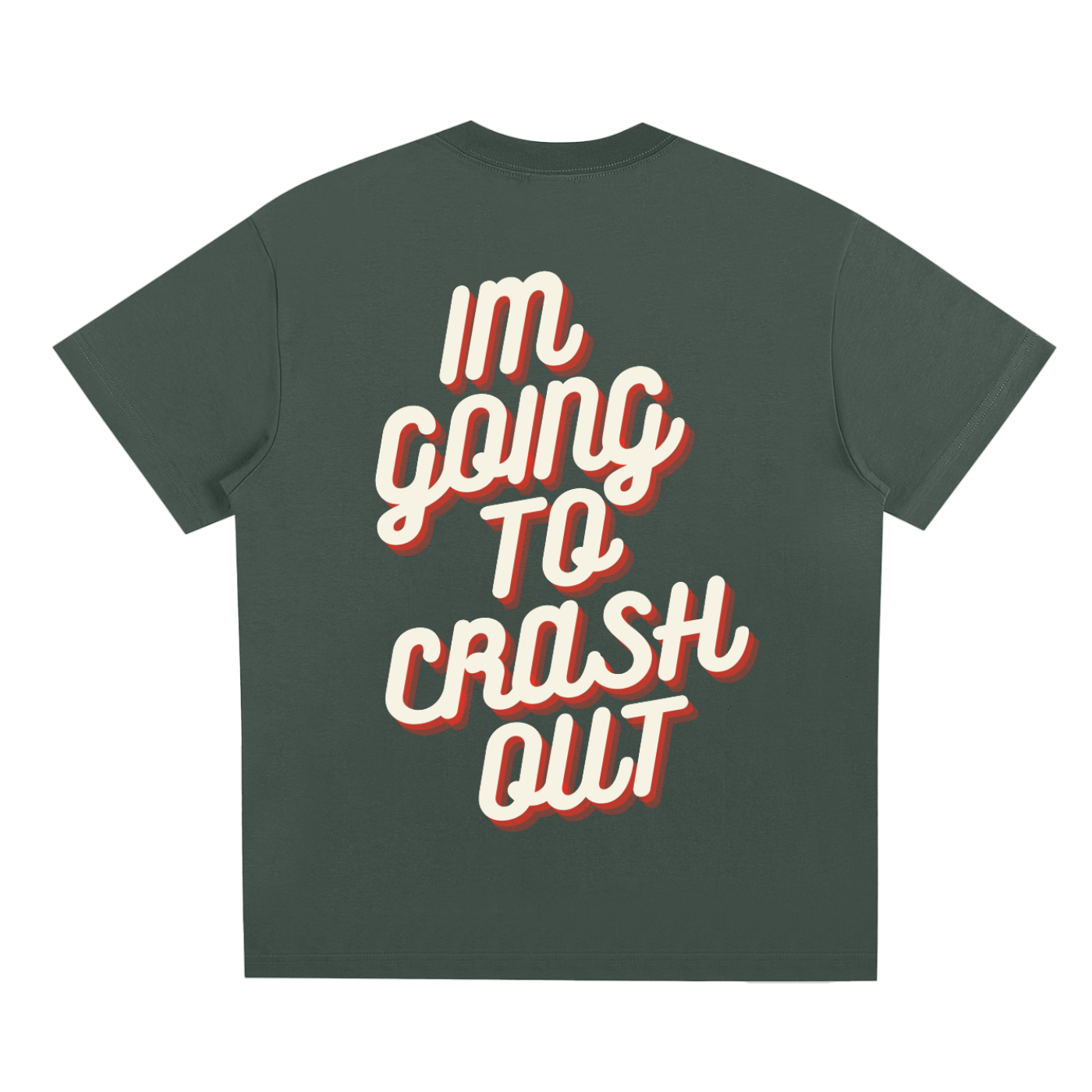 "CRASH OUT" Quick-Dry Cooling T-Shirt