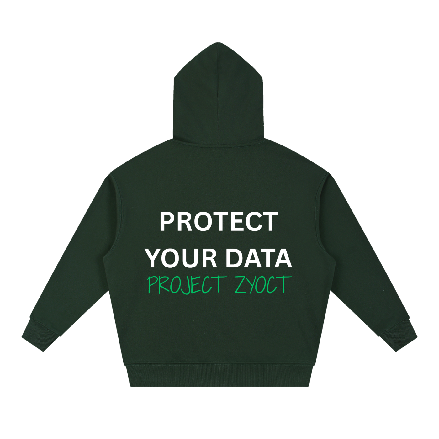 "Protect Your Data" Heavyweight Hoodie