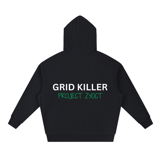 "Grid Killer" Heavyweight Hoodie