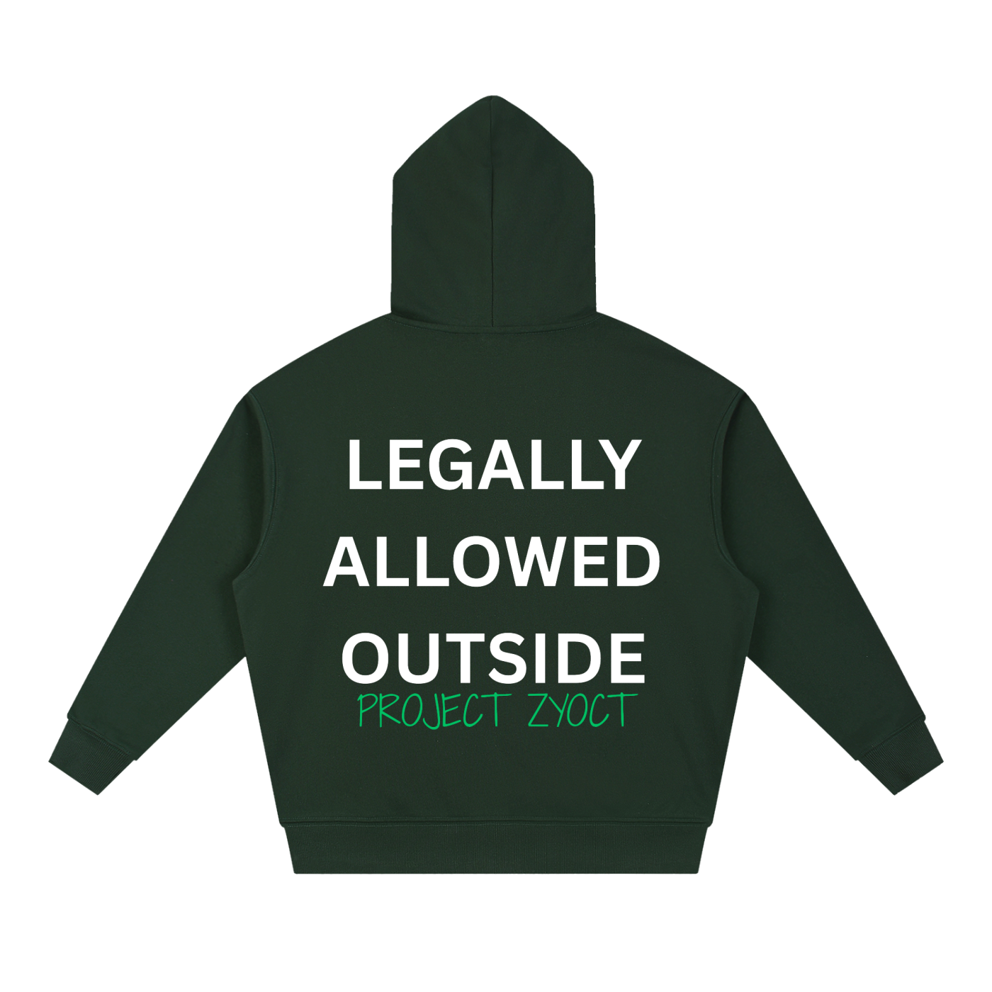 "Legally Allowed Outside" Heavyweight Hoodie