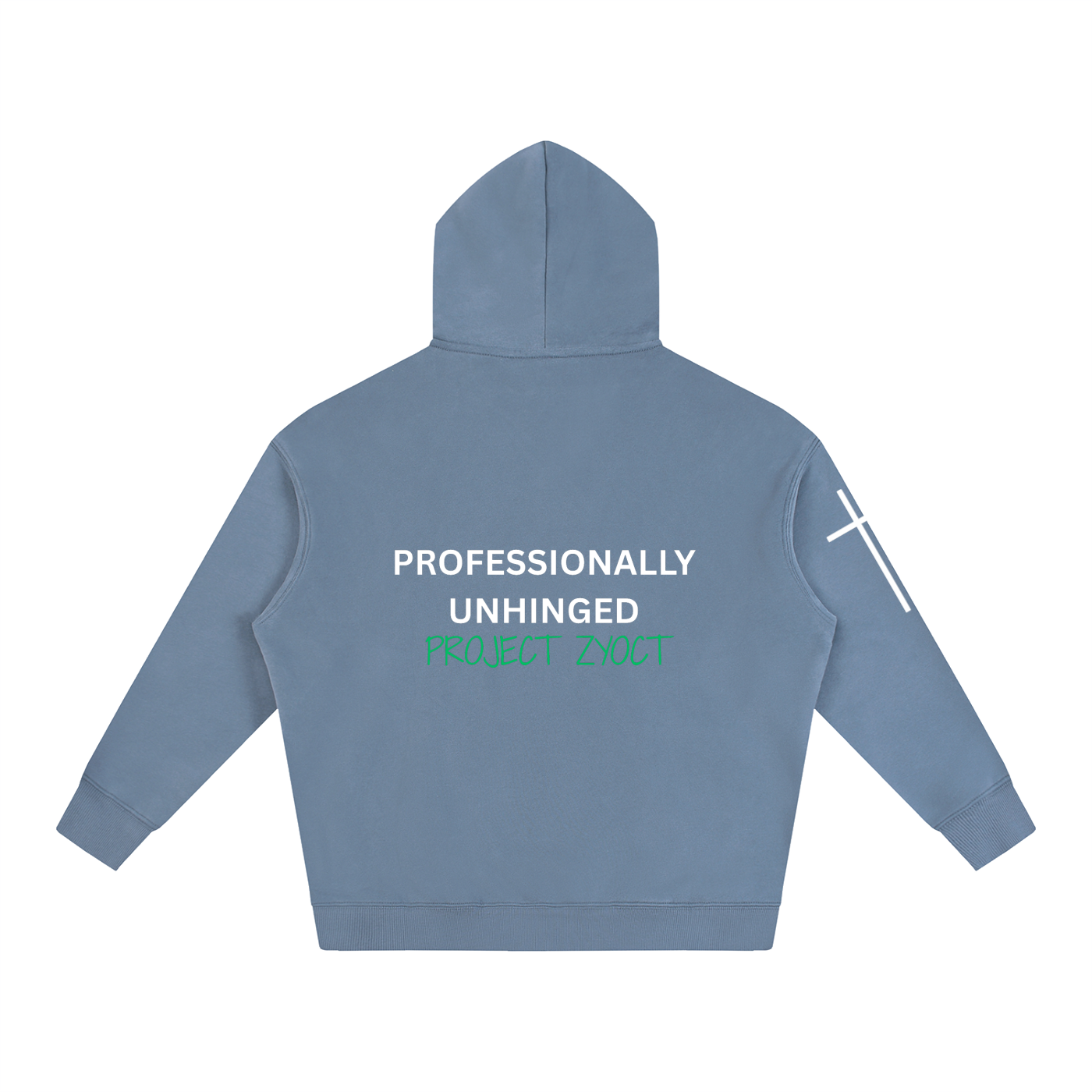 "Professionally Unhinged" Oversize Hoodie