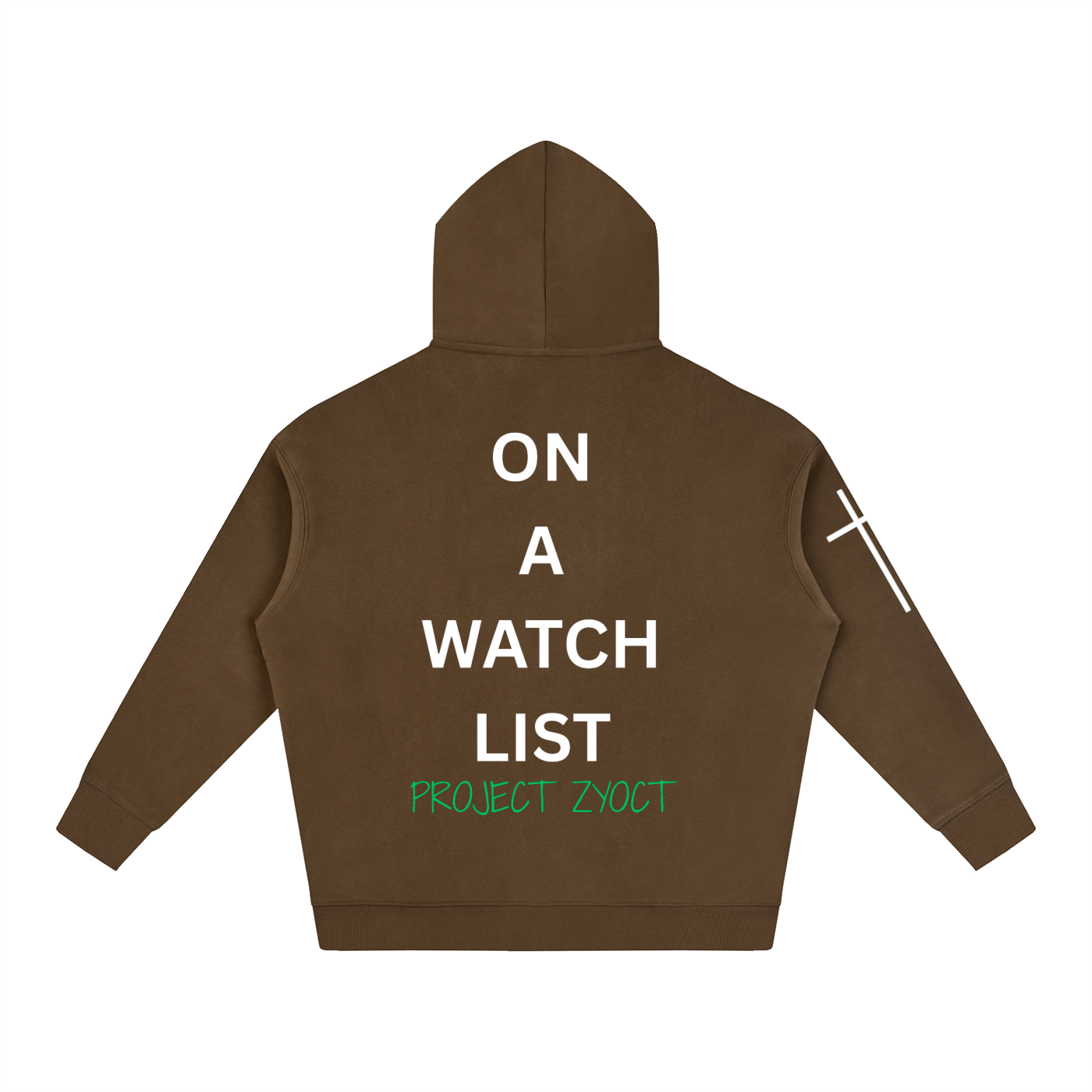 "On a watch list" Oversize Hoodie