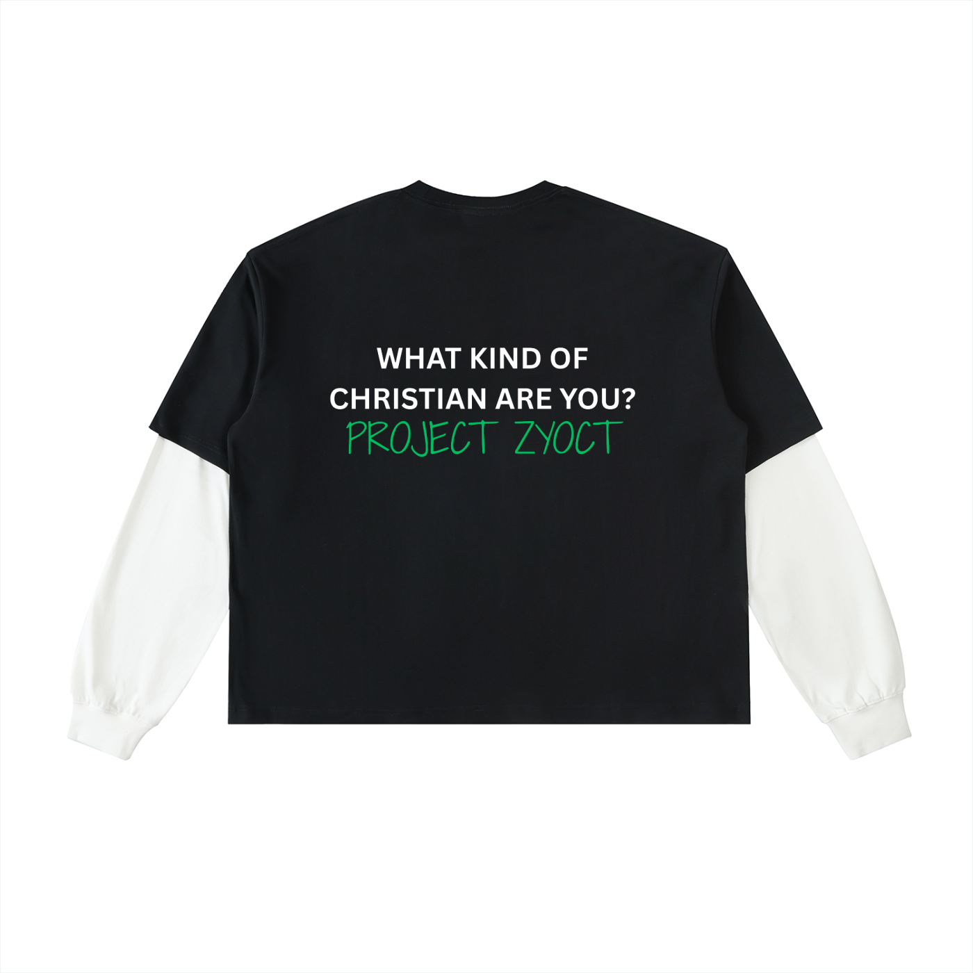 "What Kind of Christian" Layered Shirt