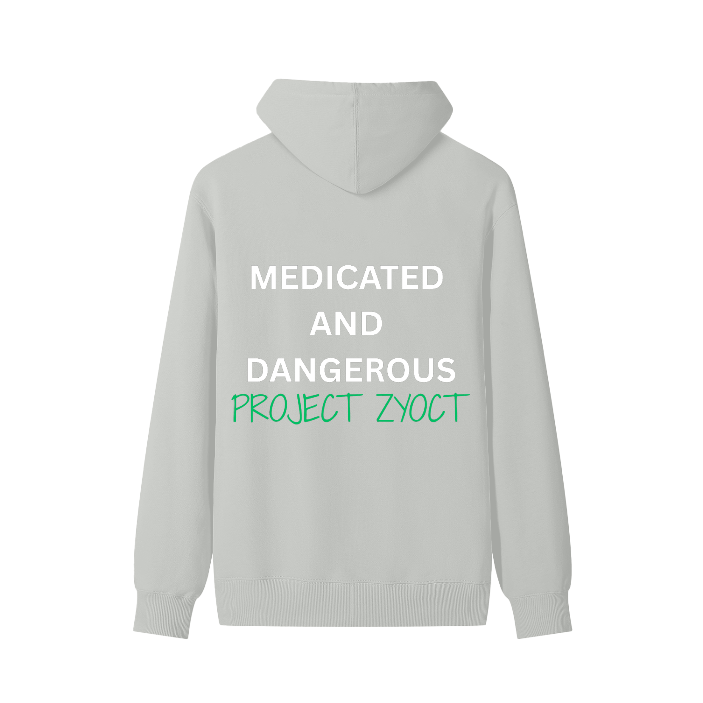 "Medicated and Dangerous" Classic Cotton Hoodie