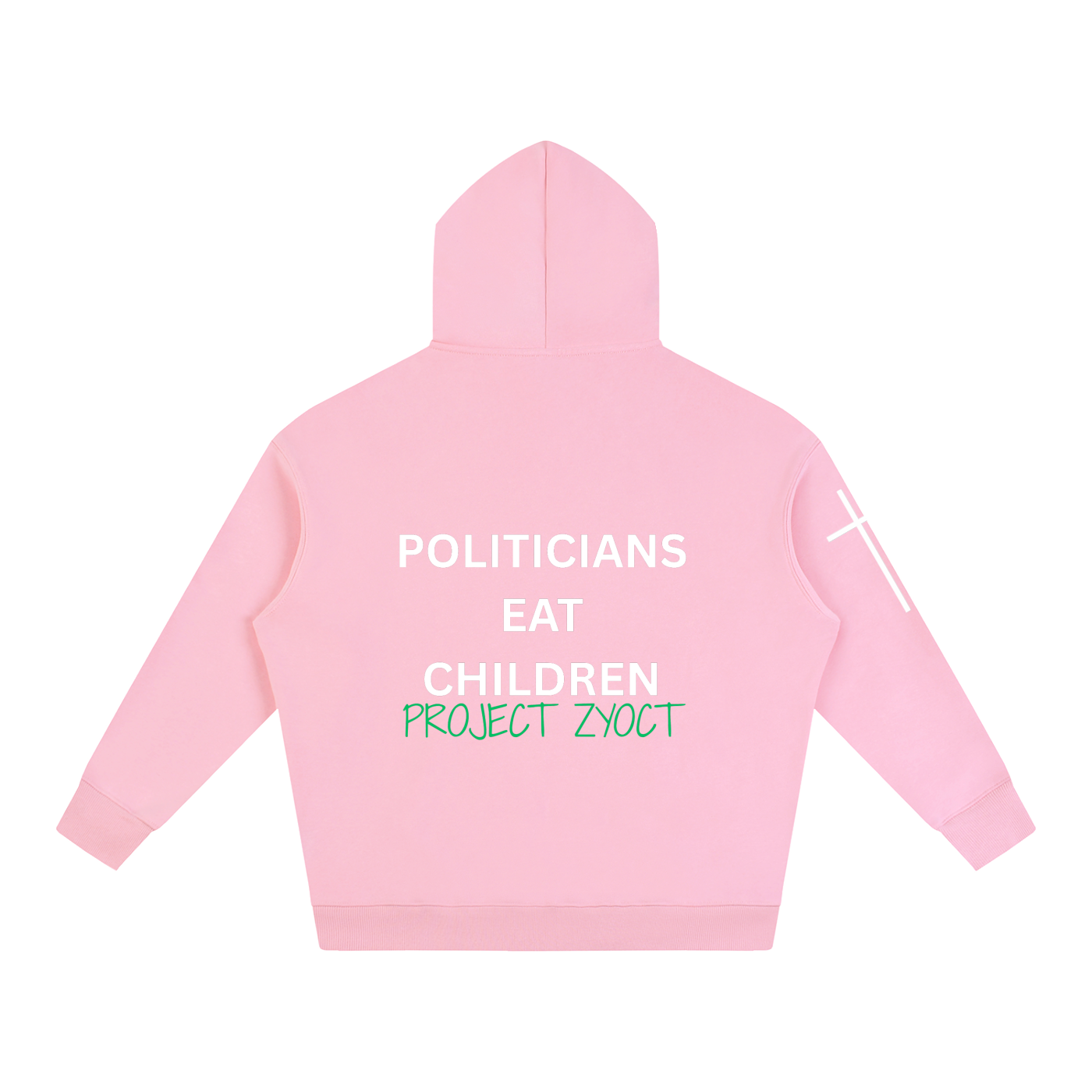 "Politicians Eat Children" Oversize Hoodie