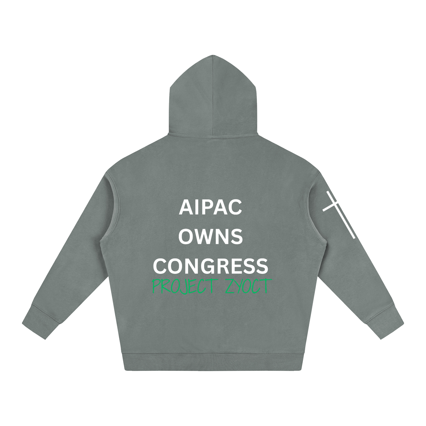 "AIPAC Owns Congress" Oversize Hoodie