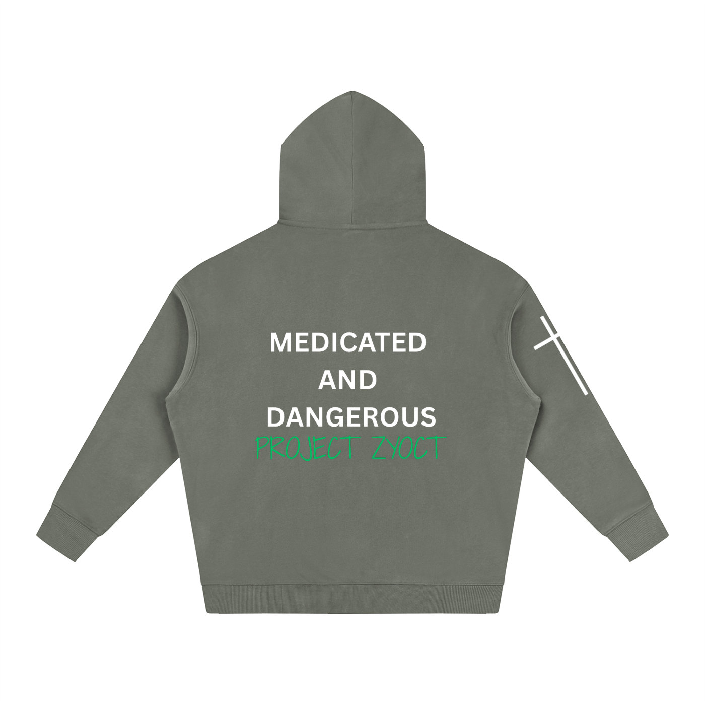 "Medicated and Dangerous" Oversize Hoodie