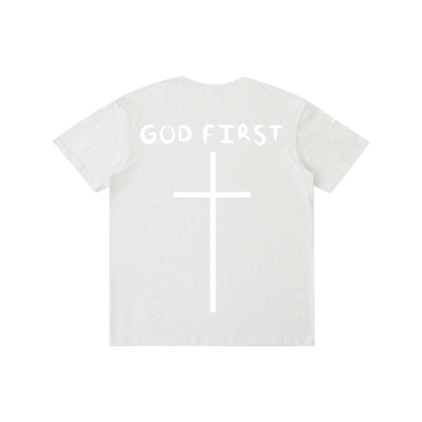 "GOD FIRST" Cotton T-Shirt