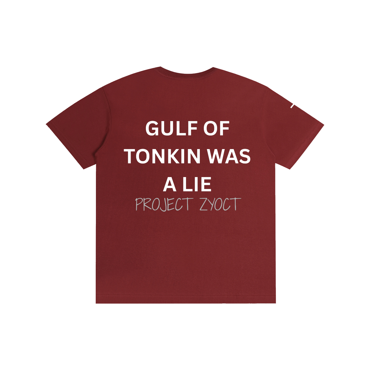 "Gulf of Tonkin Was a Lie" Cotton T-Shirt