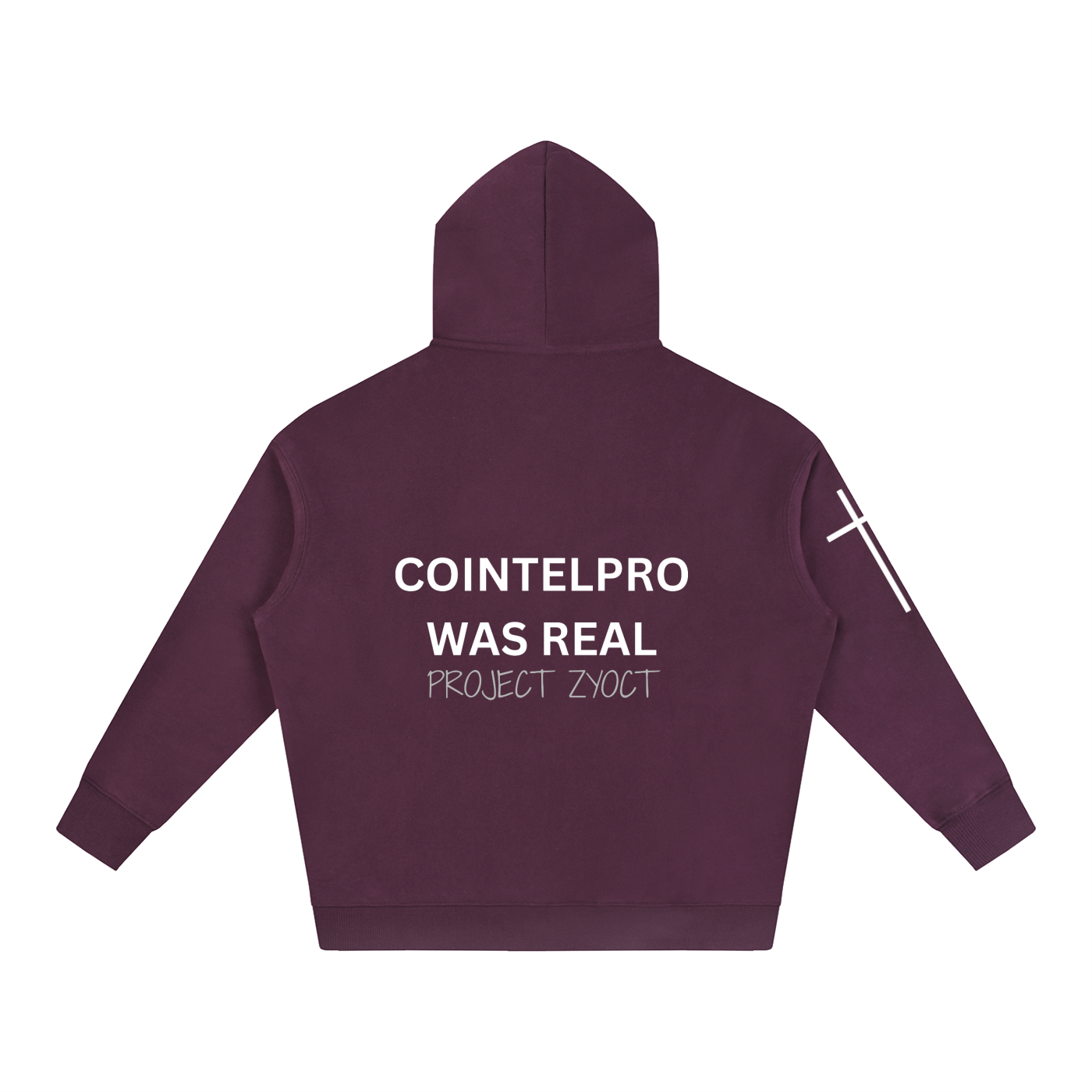 "COINTELPRO Was Real" Oversize Hoodie