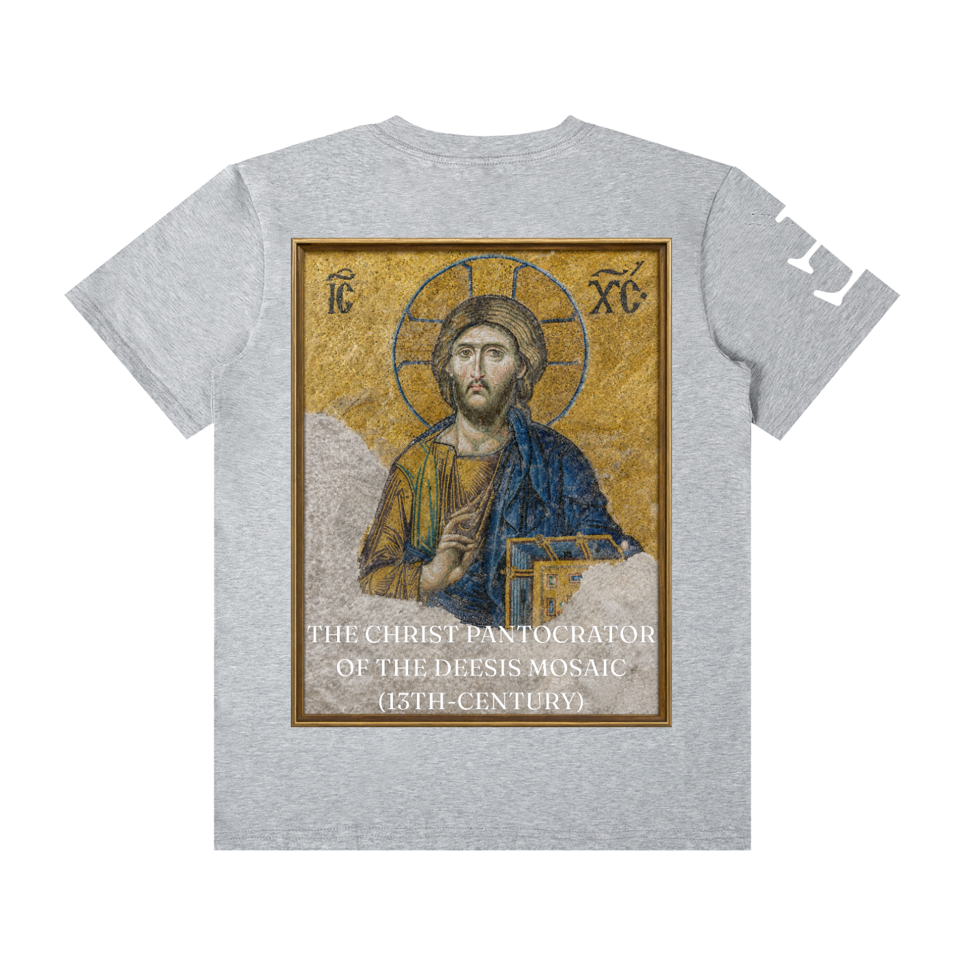 The Christ Pantocrator of the Deesis mosaic (13th-century) T-Shirt