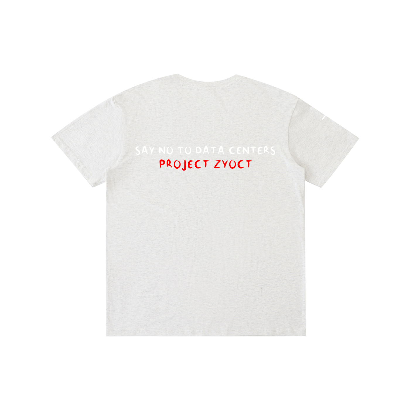 "SAY NO TO DATA CENTERS" Cotton T-Shirt