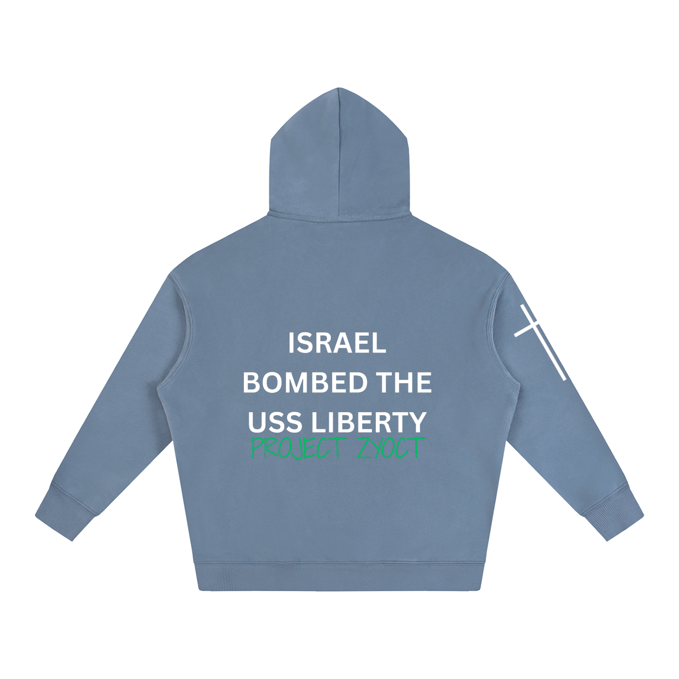 "Israel Bombed the USS Liberty" Oversize Hoodie
