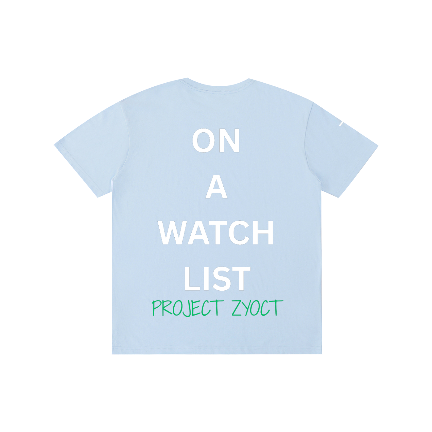 "On a watch list" Cotton T-Shirt