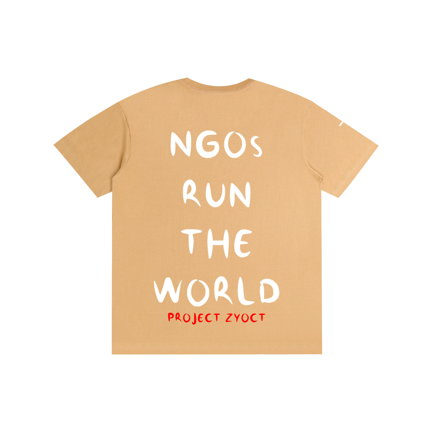 "NGOs Run the World" Cotton T-Shirt