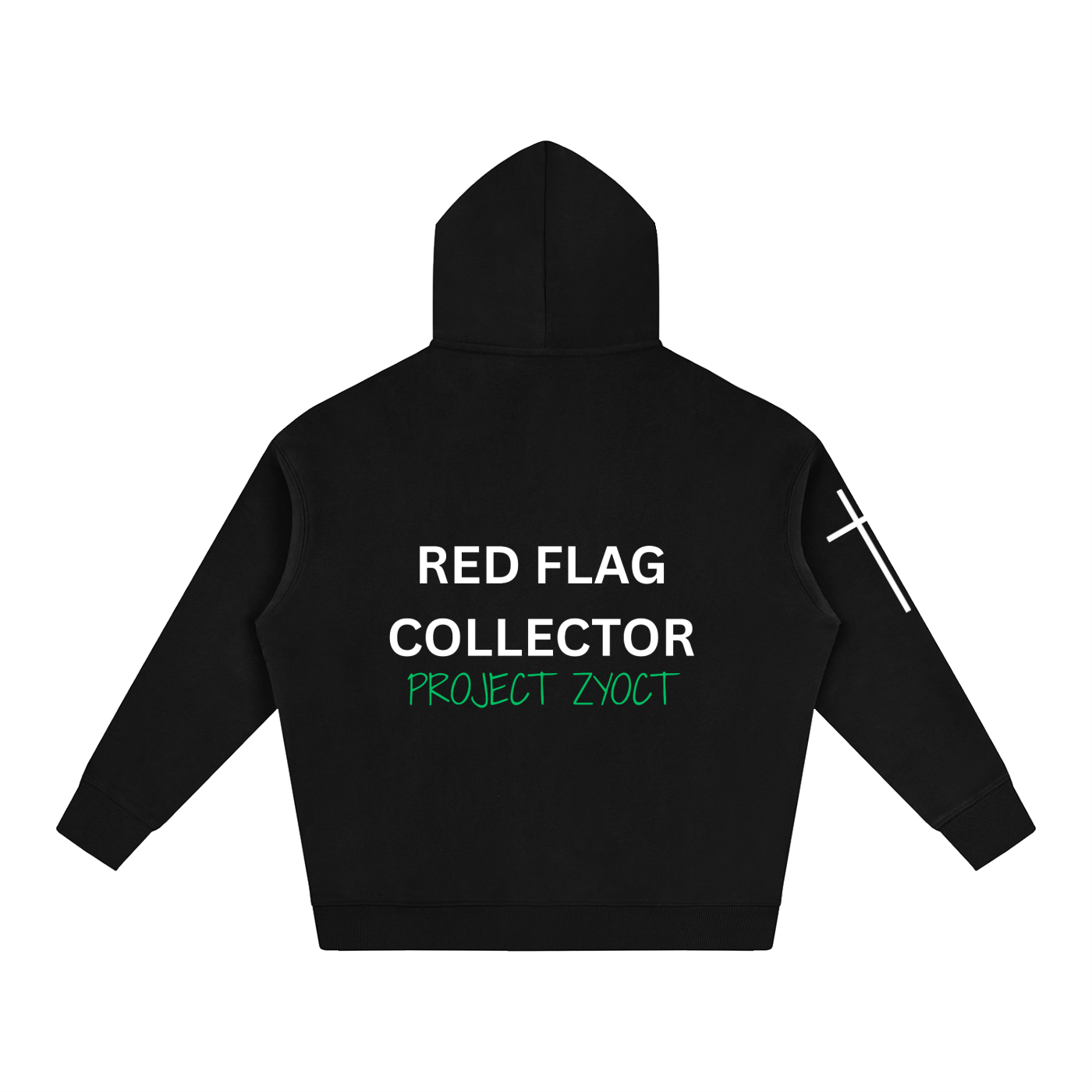 "Red Flag Collector" Oversize Hoodie