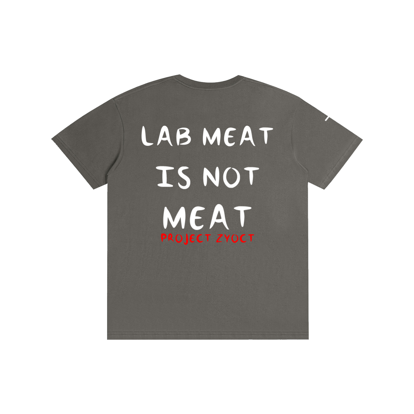 "Lab Meat is Meat" Cotton T-Shirt