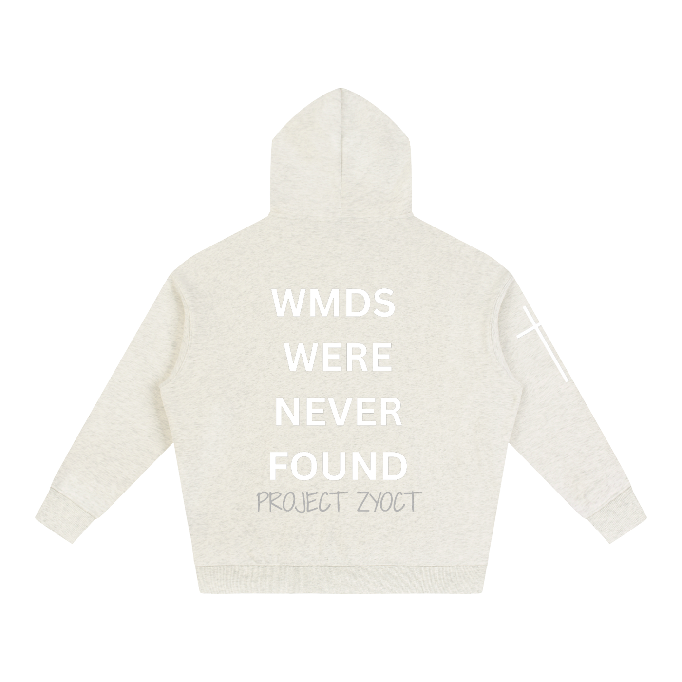 "WMDs Were Never Found" Oversize Hoodie