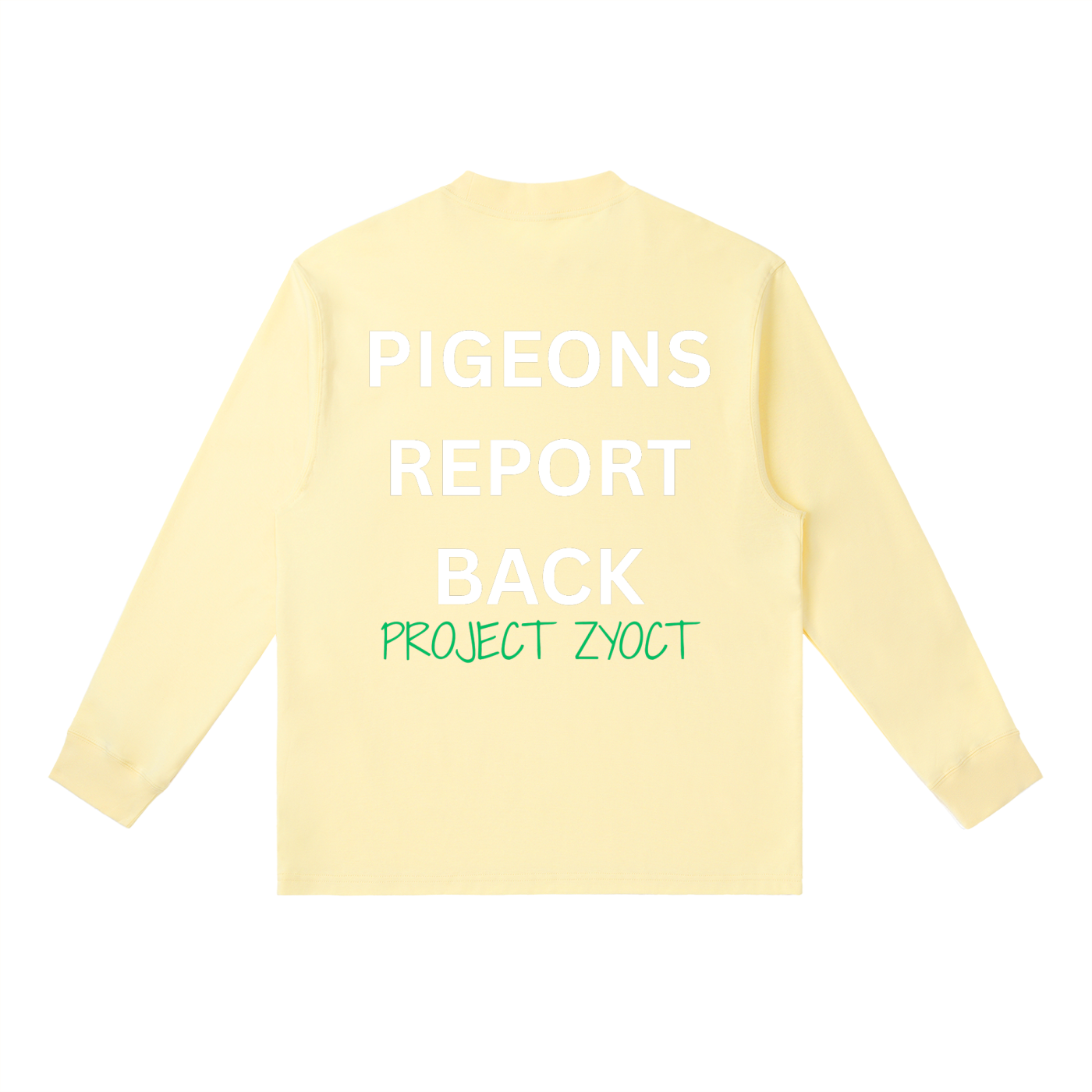 "Pigeons Report Back" Long Sleeve