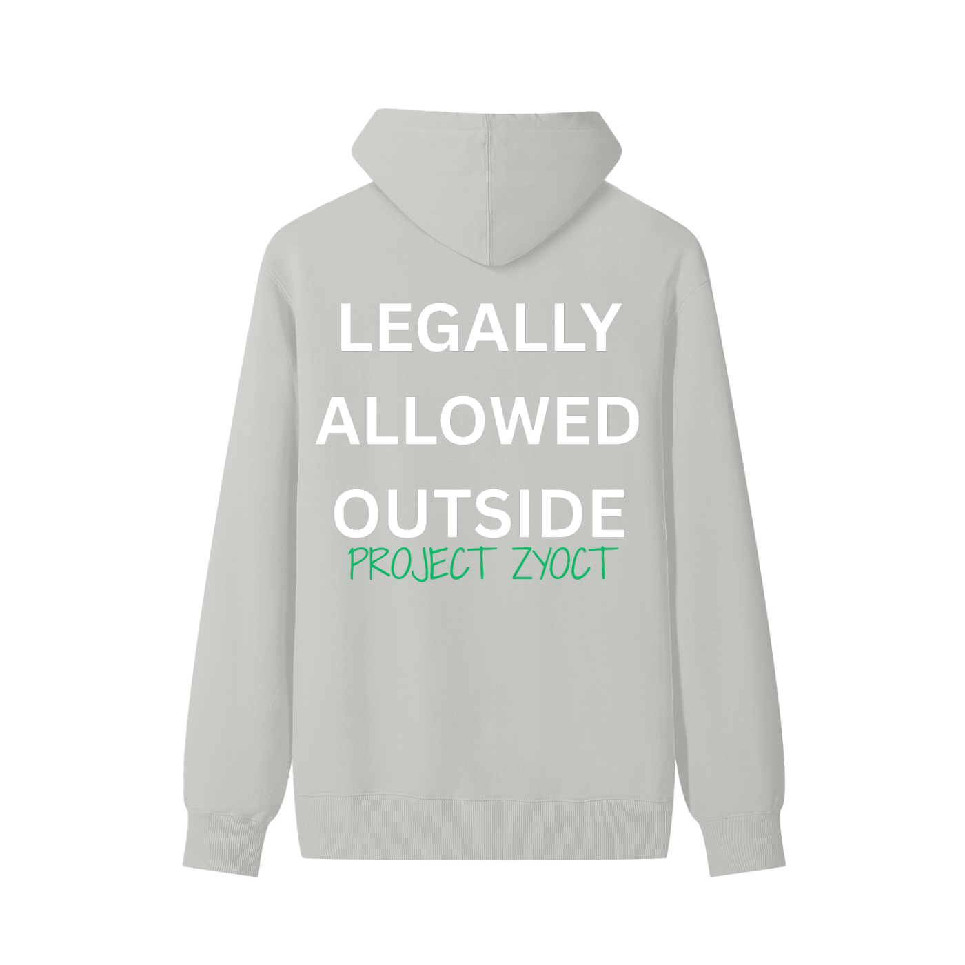 "Legally Allowed Outside" Classic Cotton Hoodie