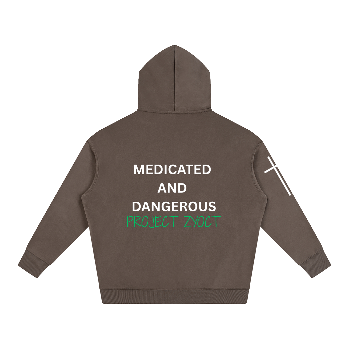 "Medicated and Dangerous" Oversize Hoodie