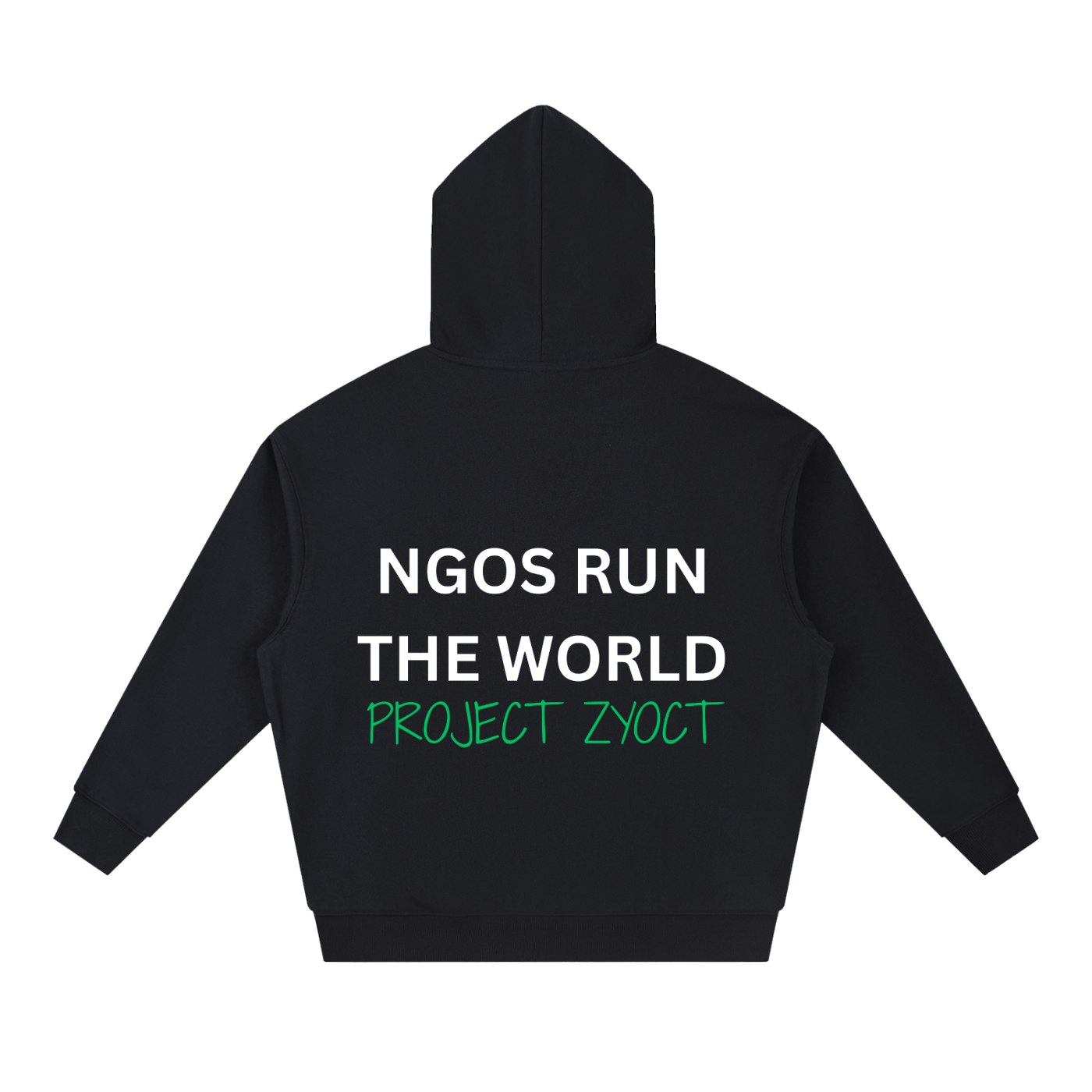 "NGOs Run the World" Heavyweight Hoodie