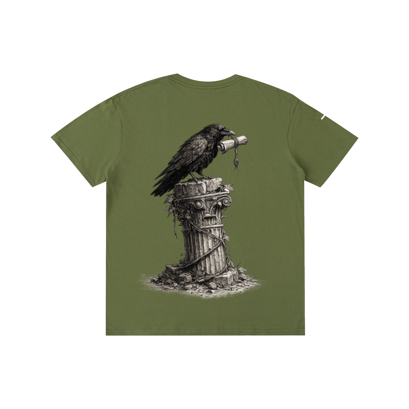 "Omens Are Not Real" Cotton T-Shirt