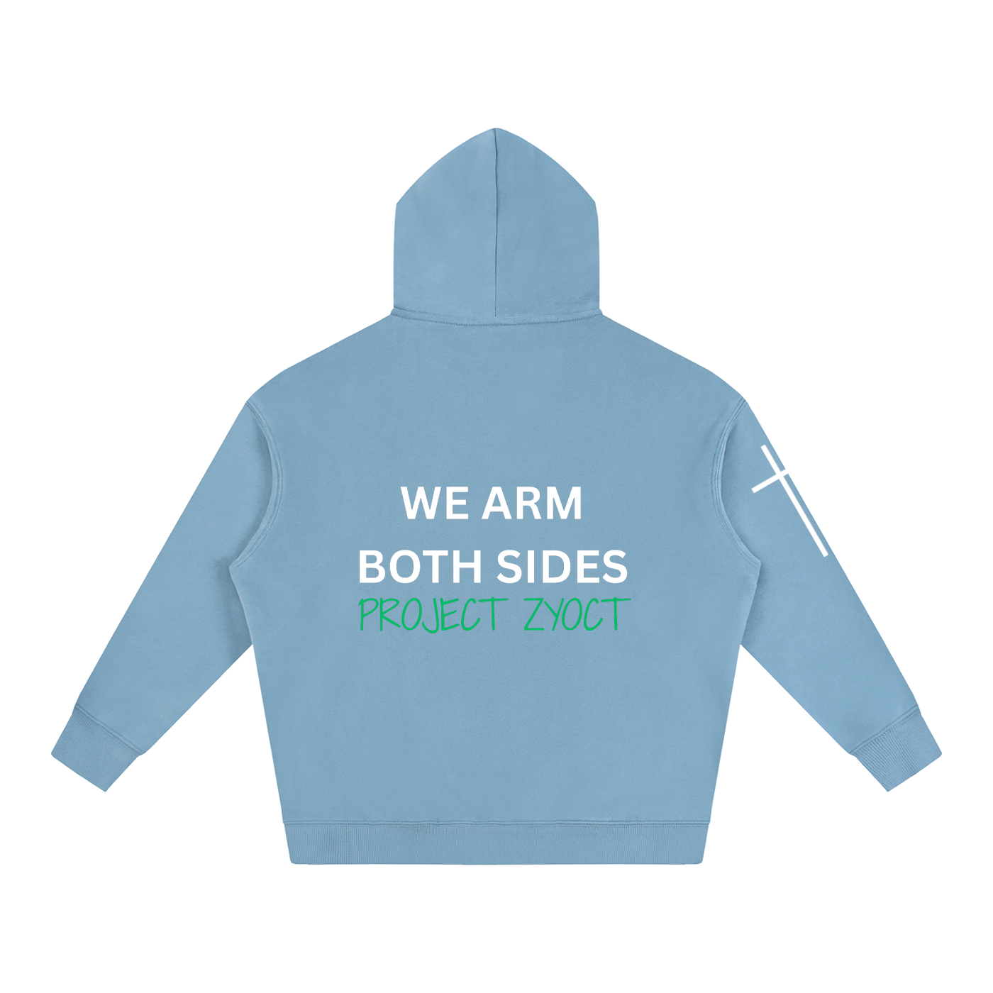 "We Arm Both Sides" Oversize Hoodie