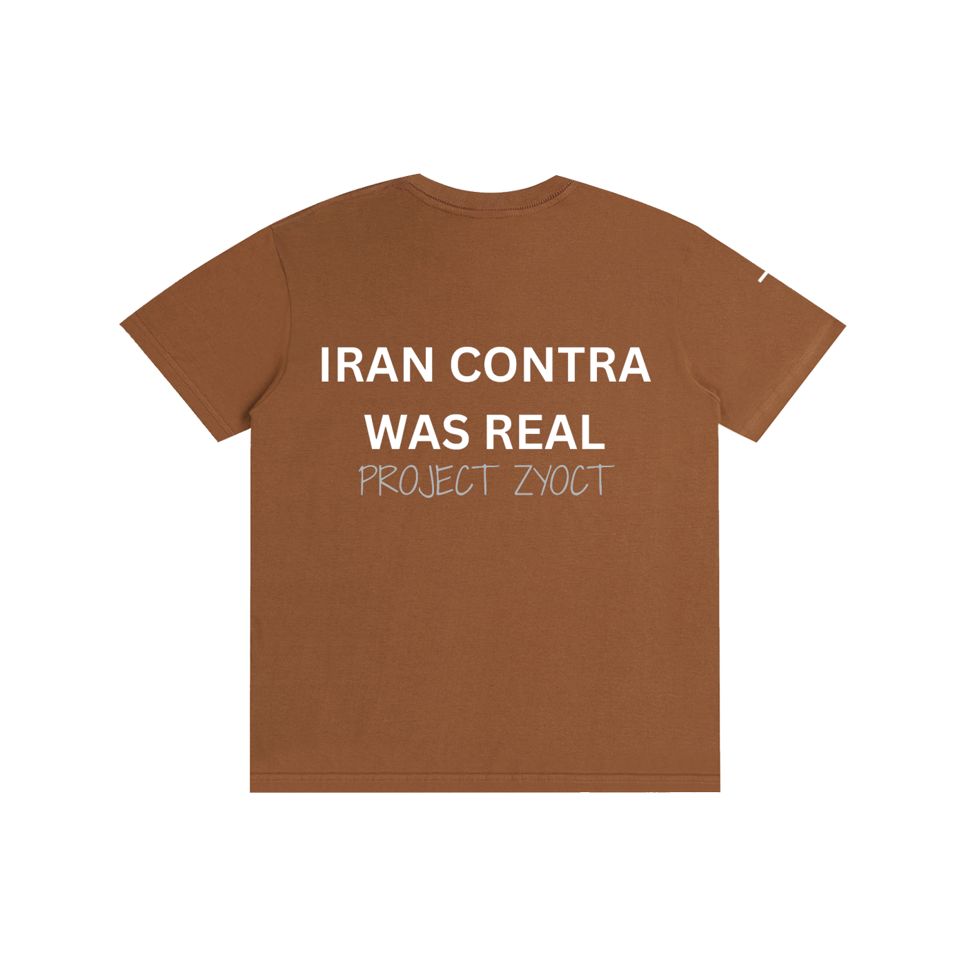 "Iran Contra Was Real" Cotton T-Shirt