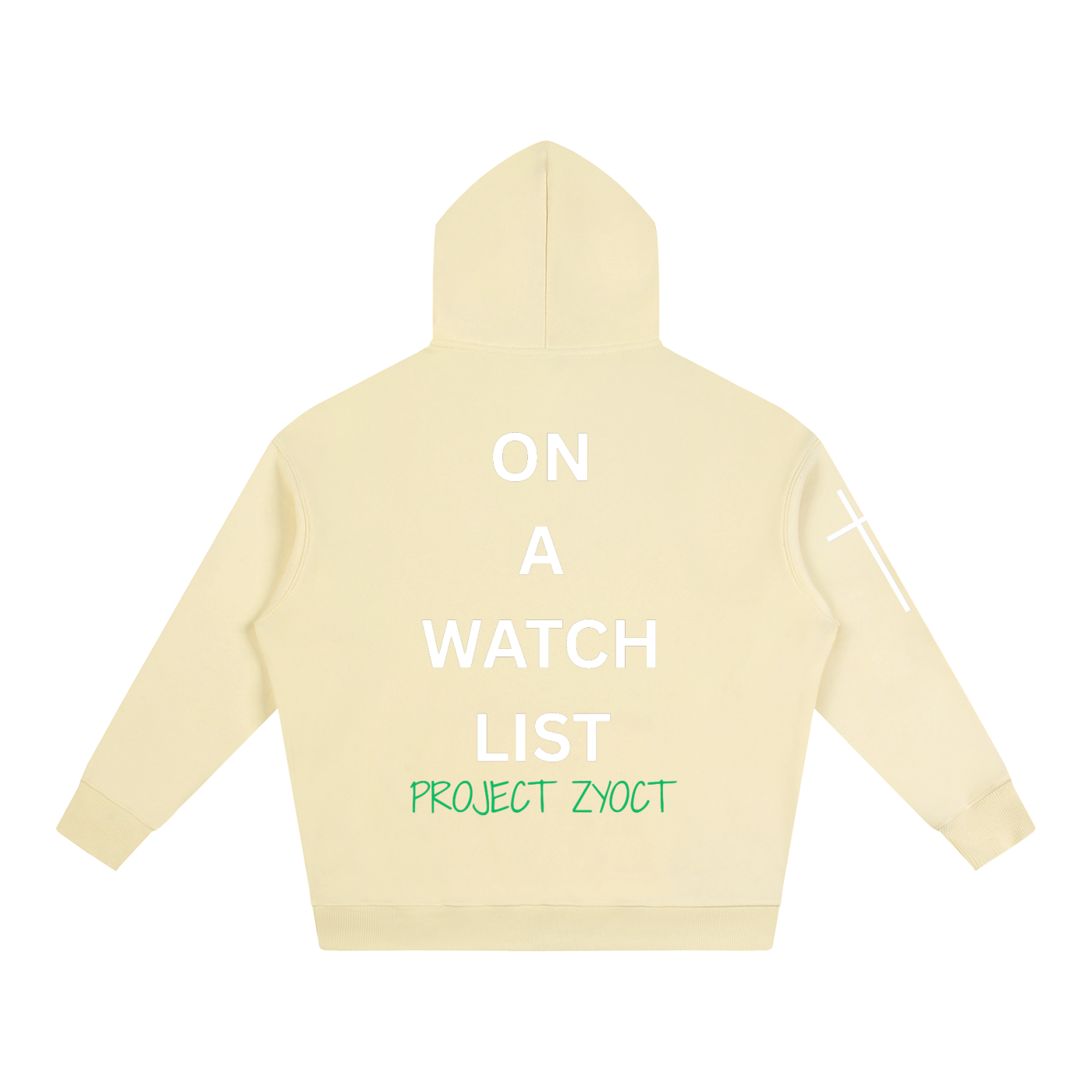 "On a watch list" Oversize Hoodie