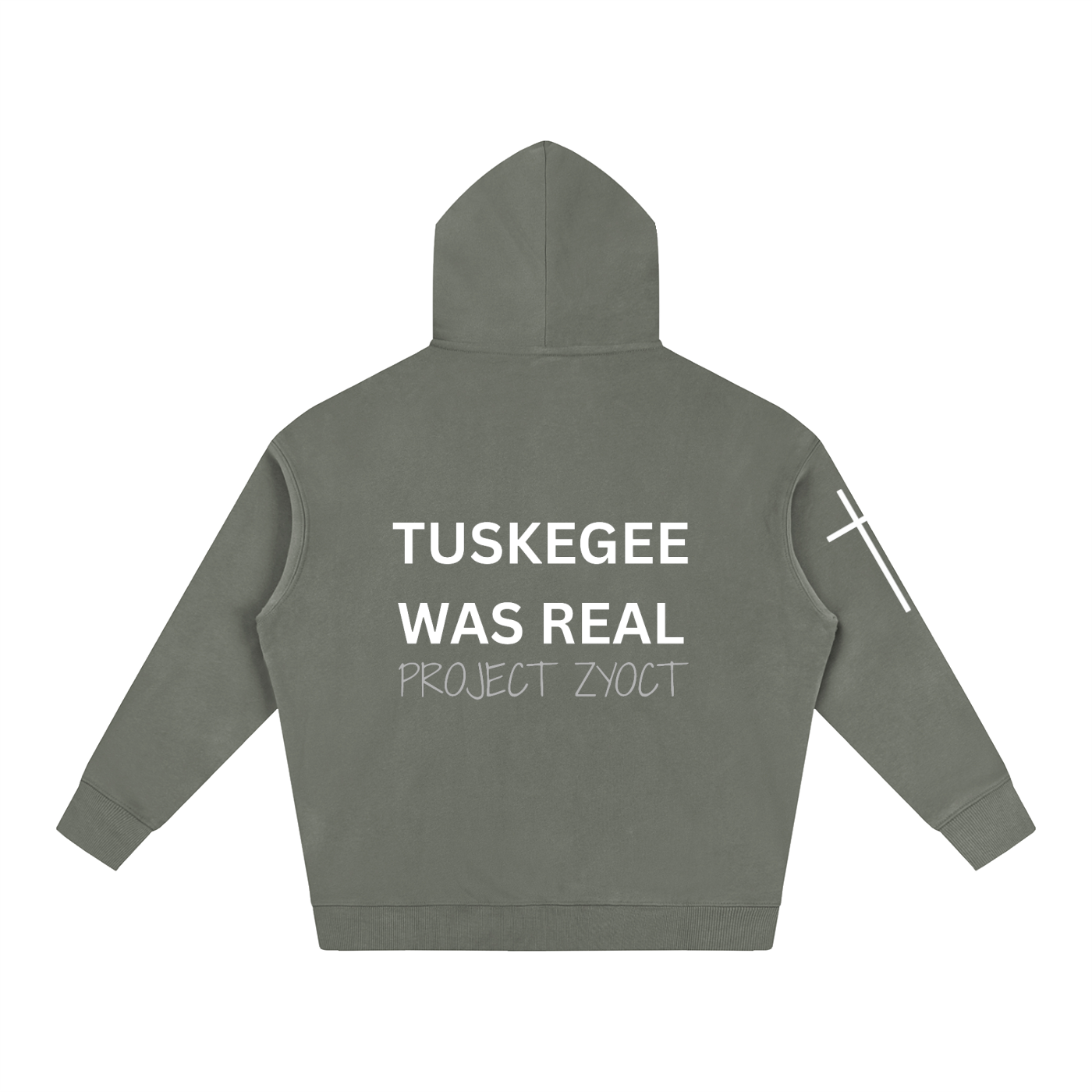 "Tuskegee Was Real" Oversize Hoodie