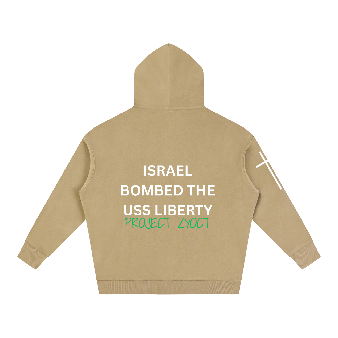 "Israel Bombed the USS Liberty" Oversize Hoodie