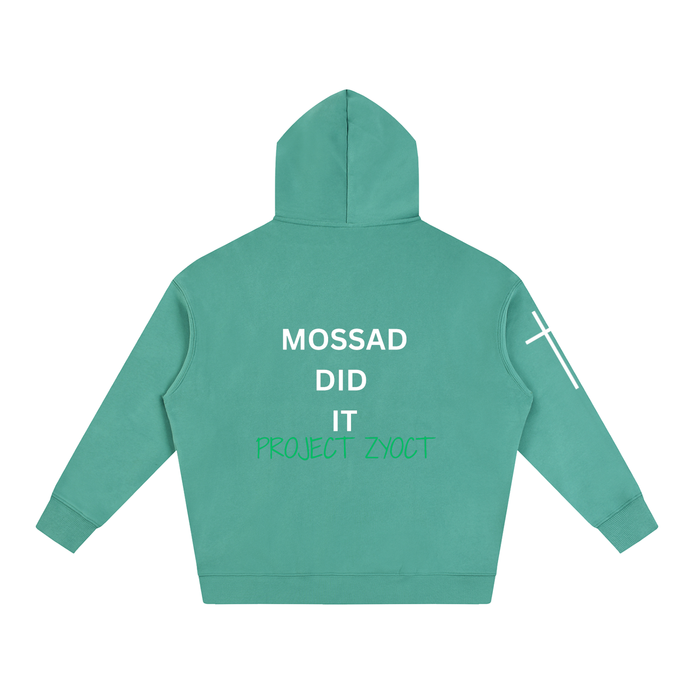 "Mossad Did It" Oversize Hoodie