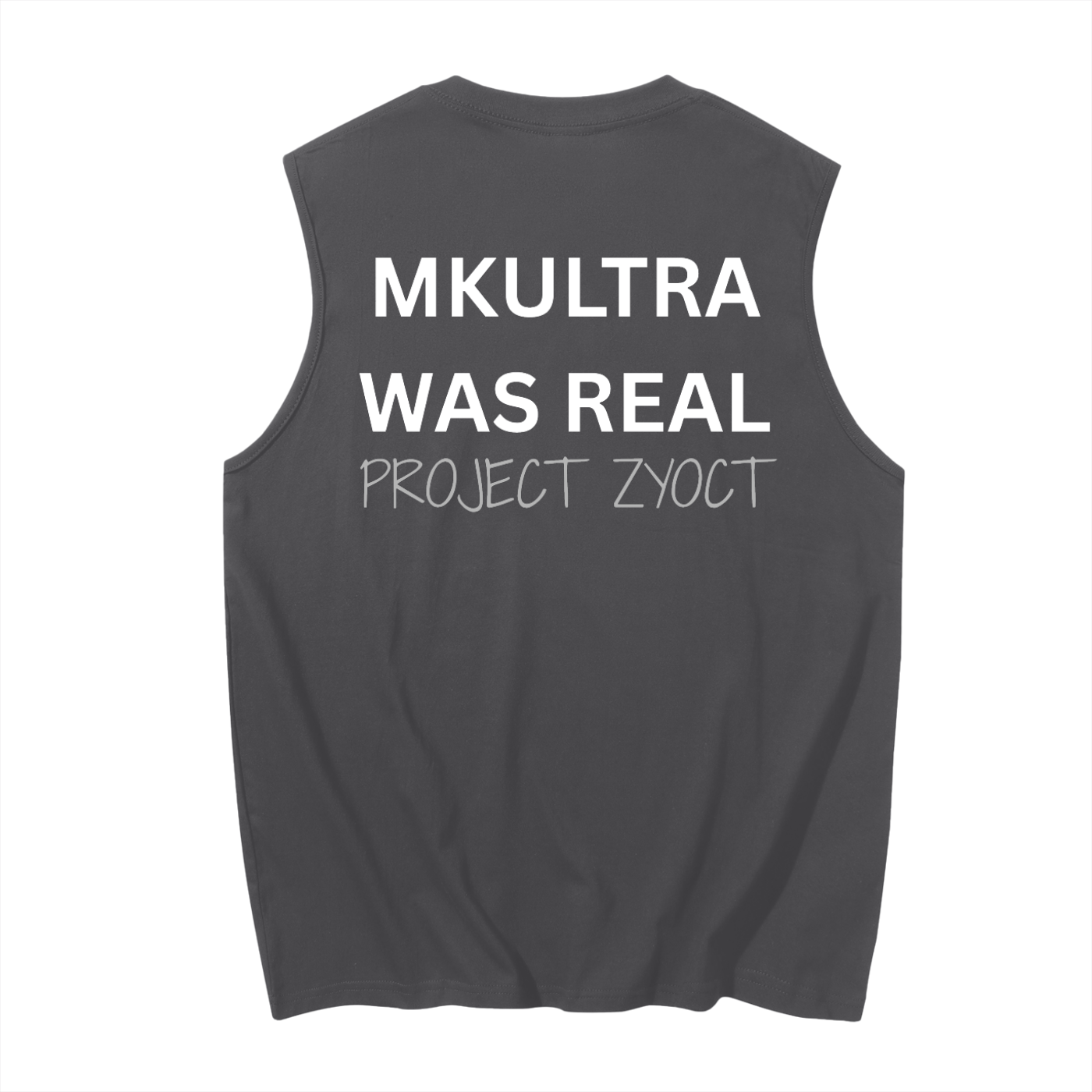 "MKUltra Was Real" Cotton Tank Top