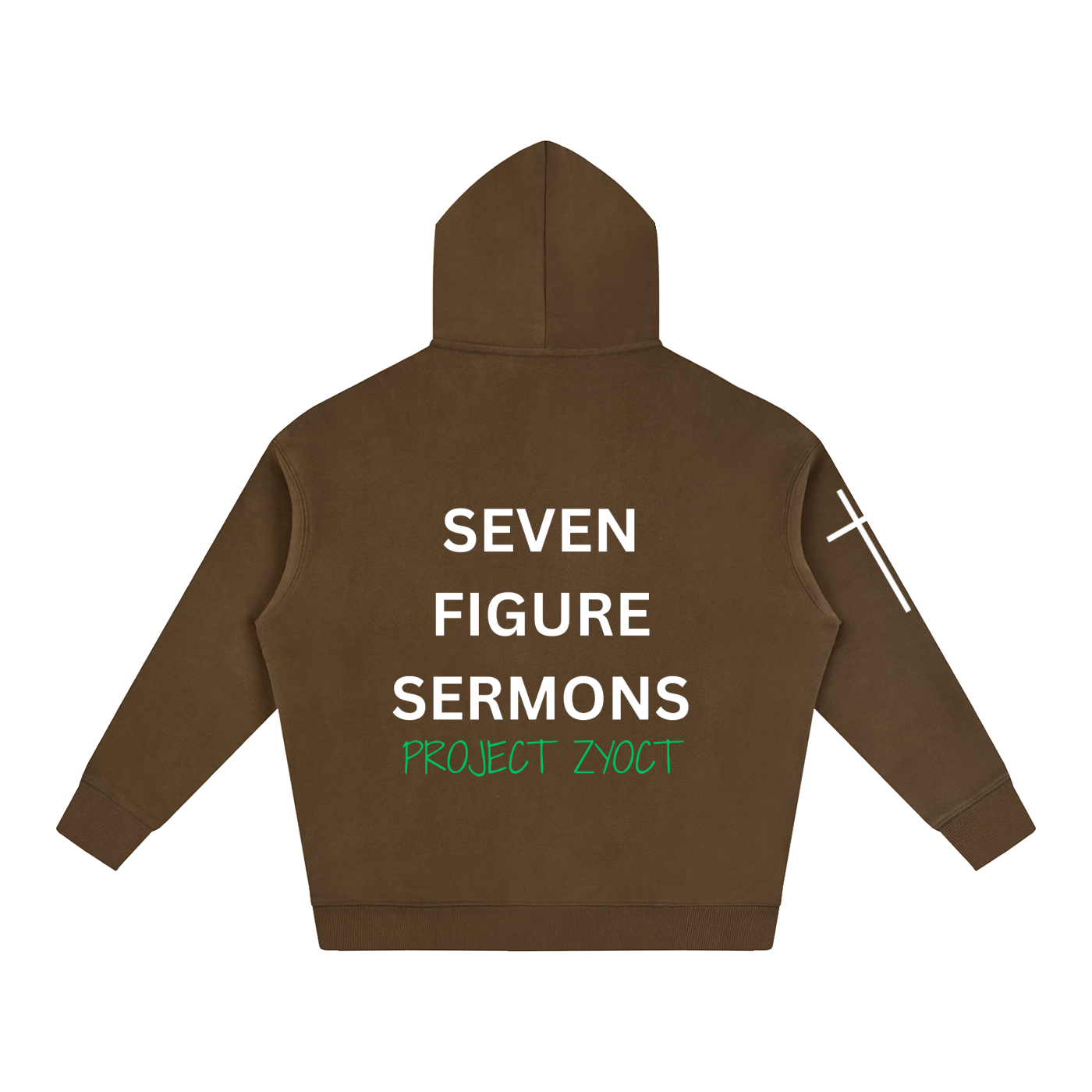"Seven Figure Sermons" Oversize Hoodie