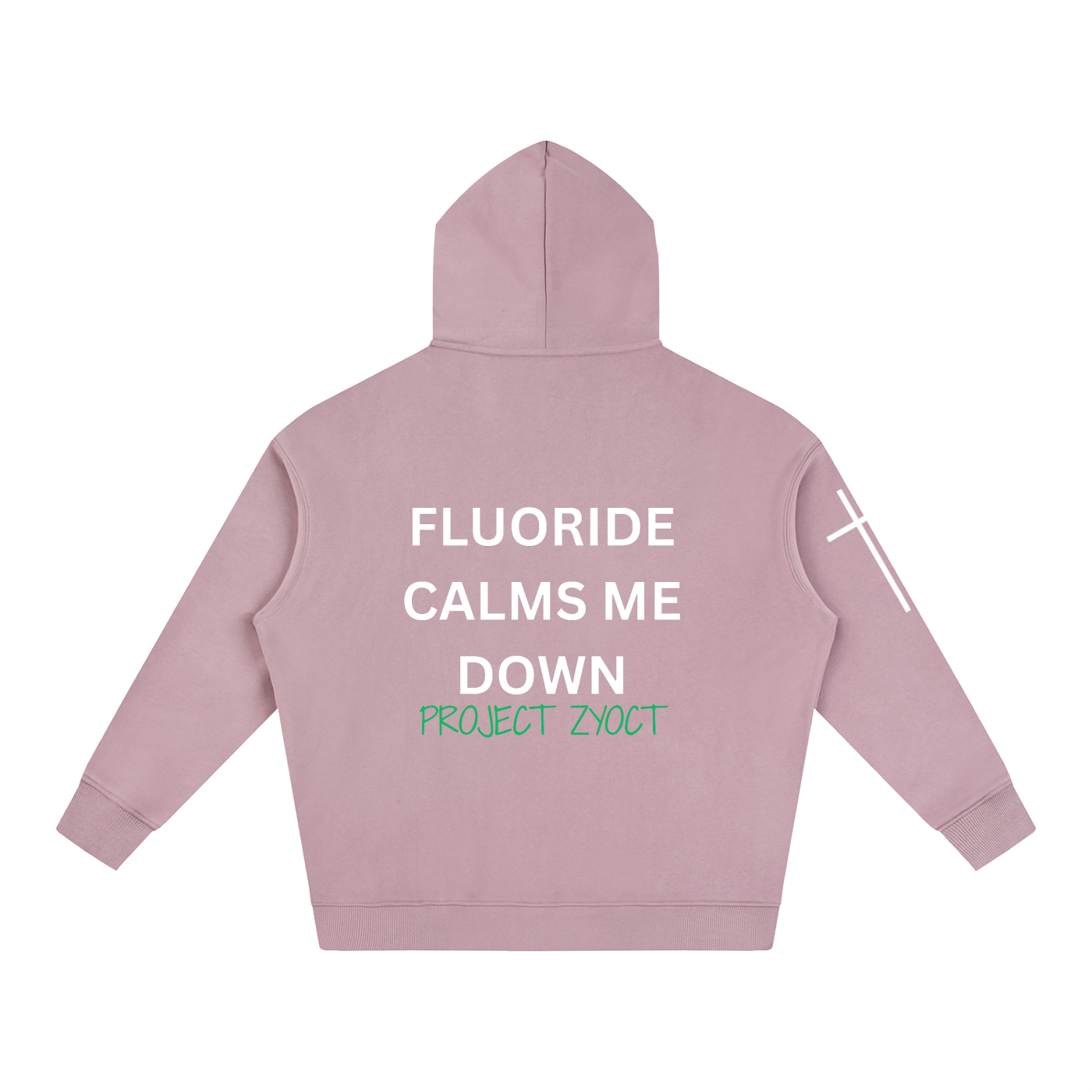 "Fluoride Calms Me Down" Oversize Hoodie