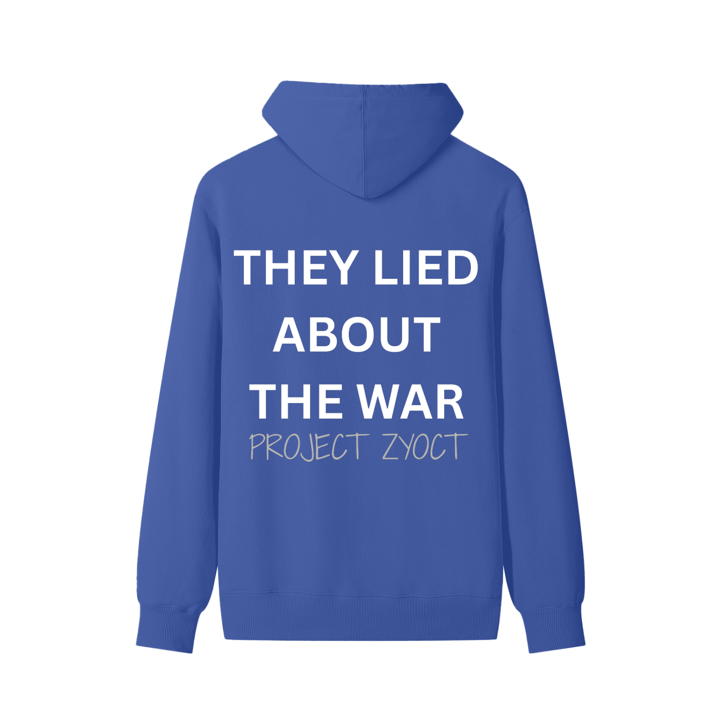 "They Lied About the War" Classic Cotton Hoodie