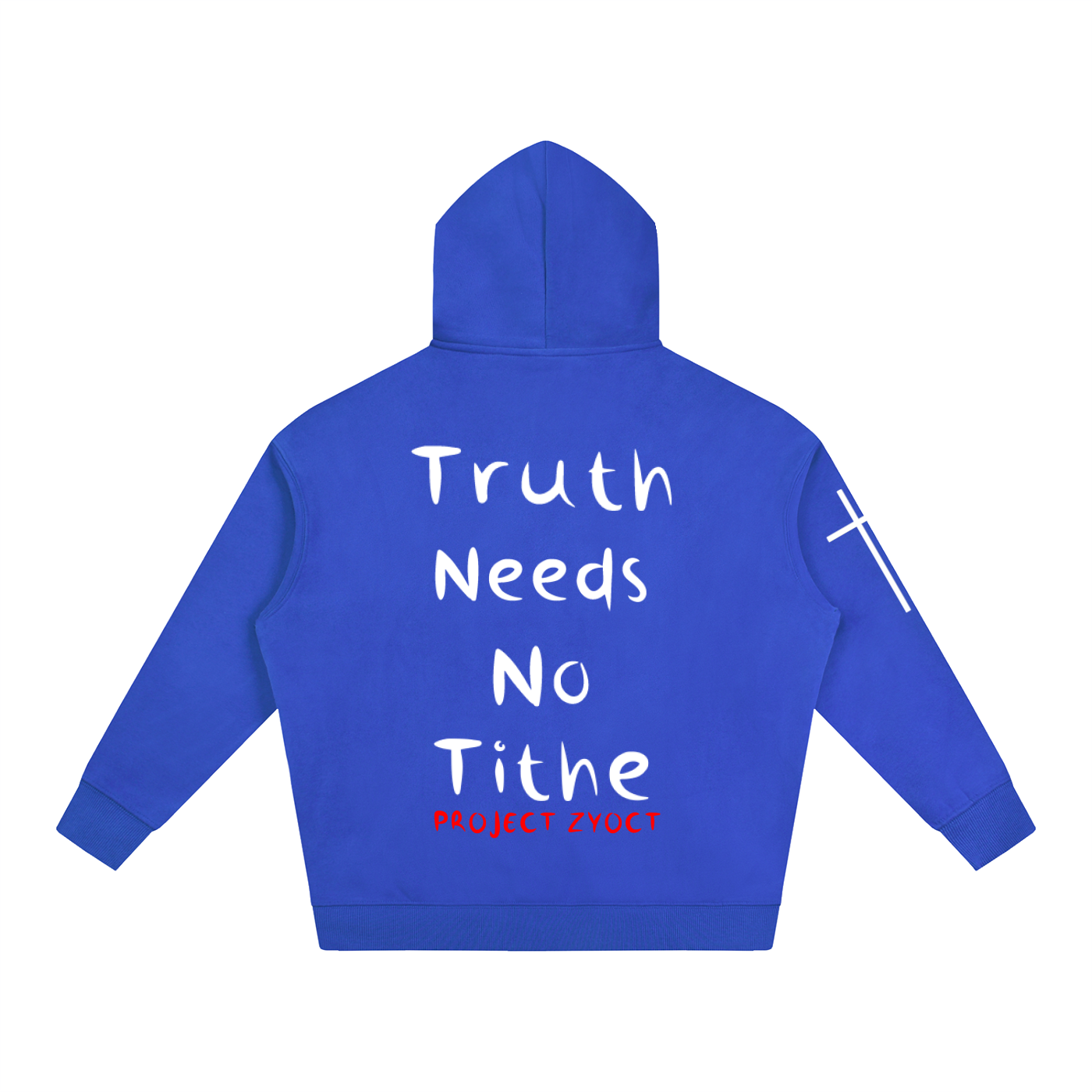 "Truth Needs No Tithe" Oversize Hoodie