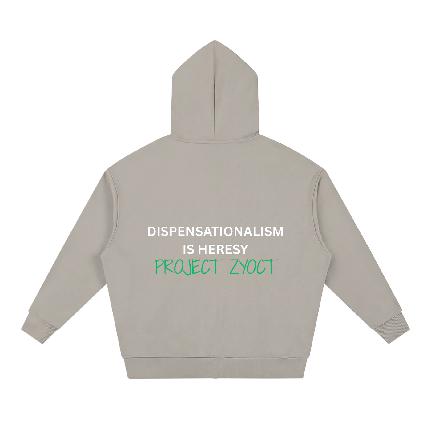 "Dispensationalism is Heresy" Full Zip Hoodie