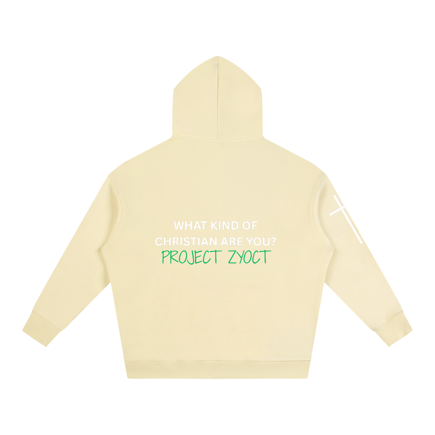 "Revelation is Not a Damn Business" Oversize Hoodie