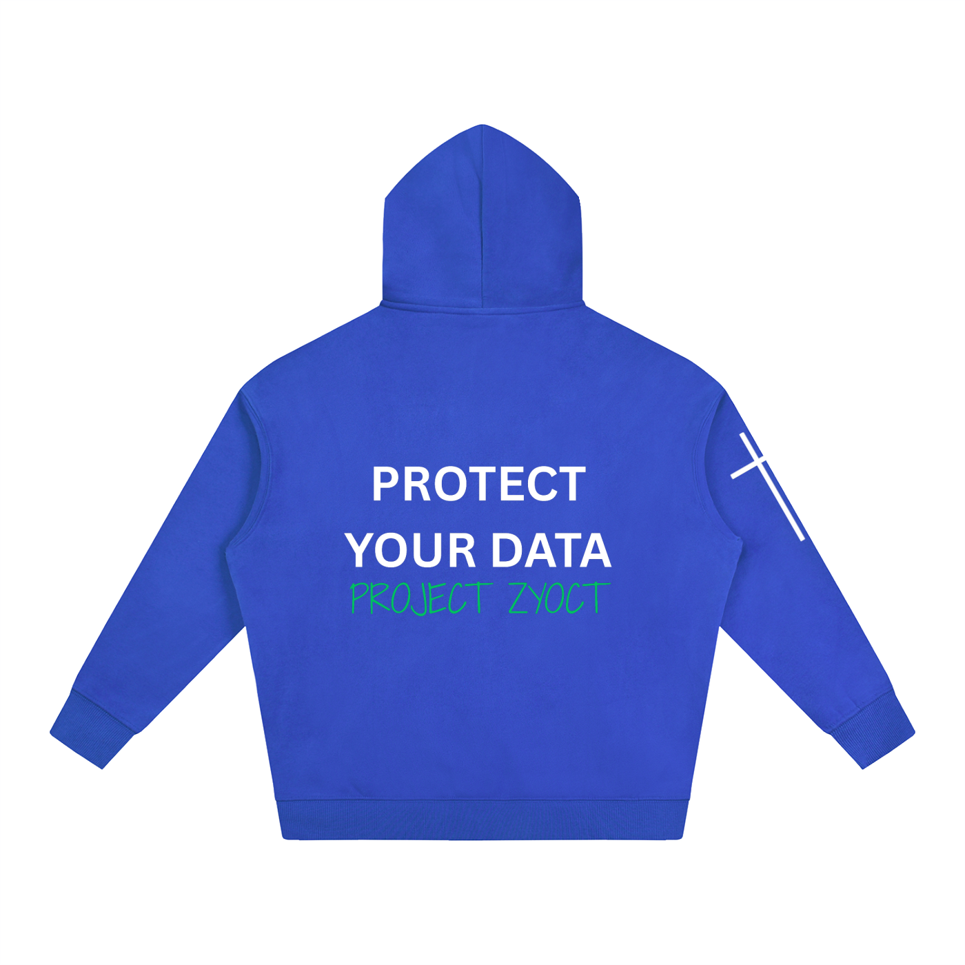 "Protect Your Data" Oversize Hoodie