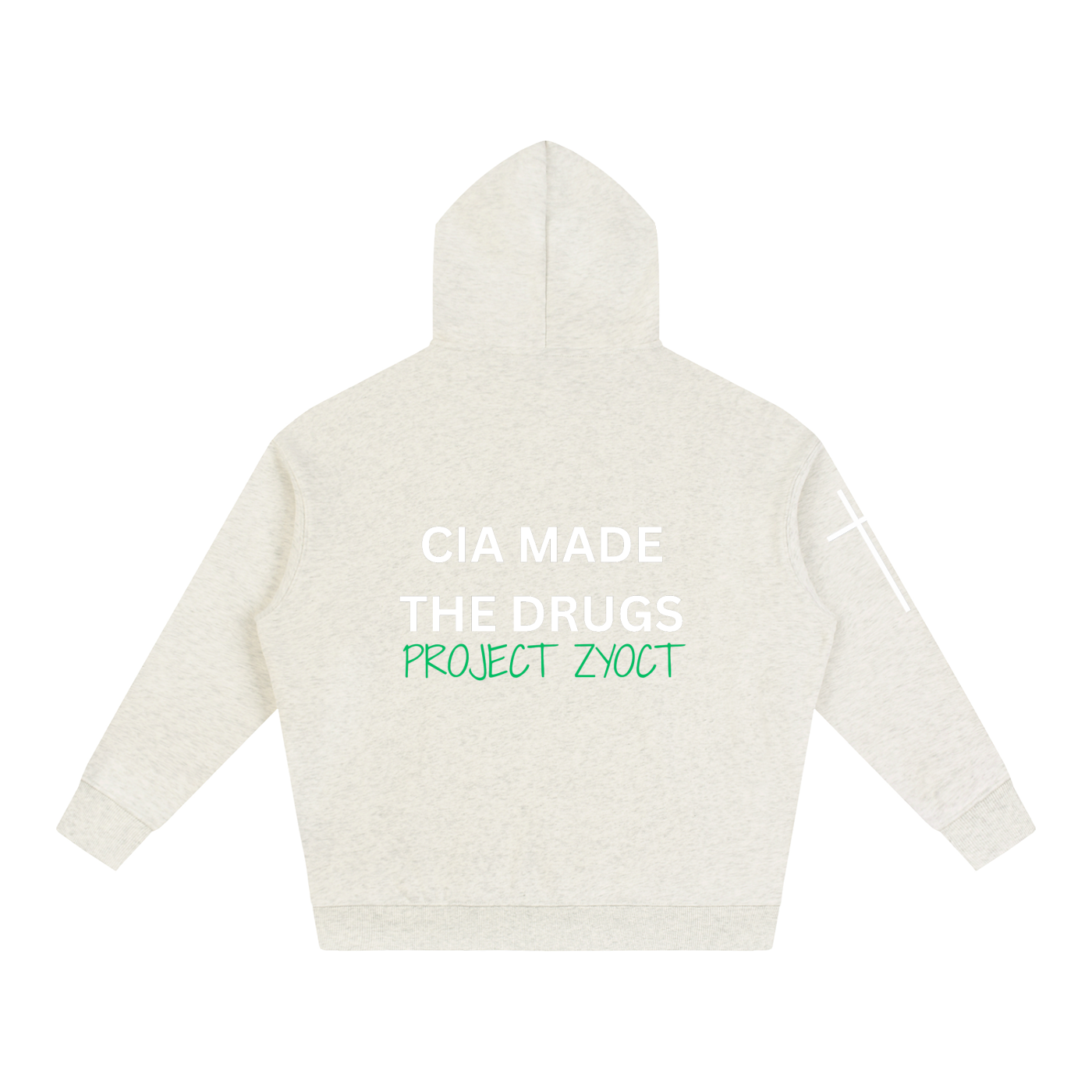 "CIA Made the Drugs" Oversize Hoodie