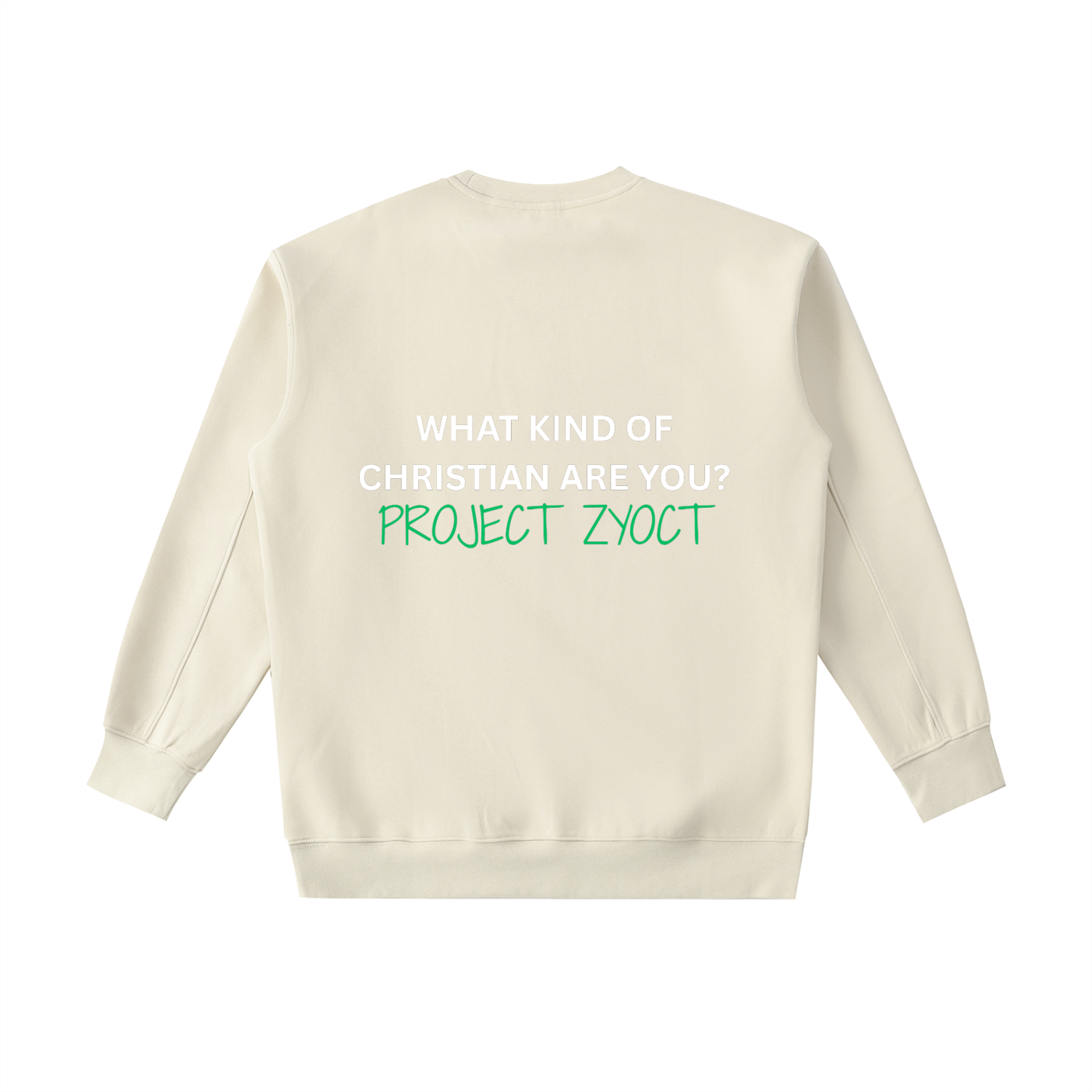 "What Kind of Christian" Heavyweight Sweatshirt