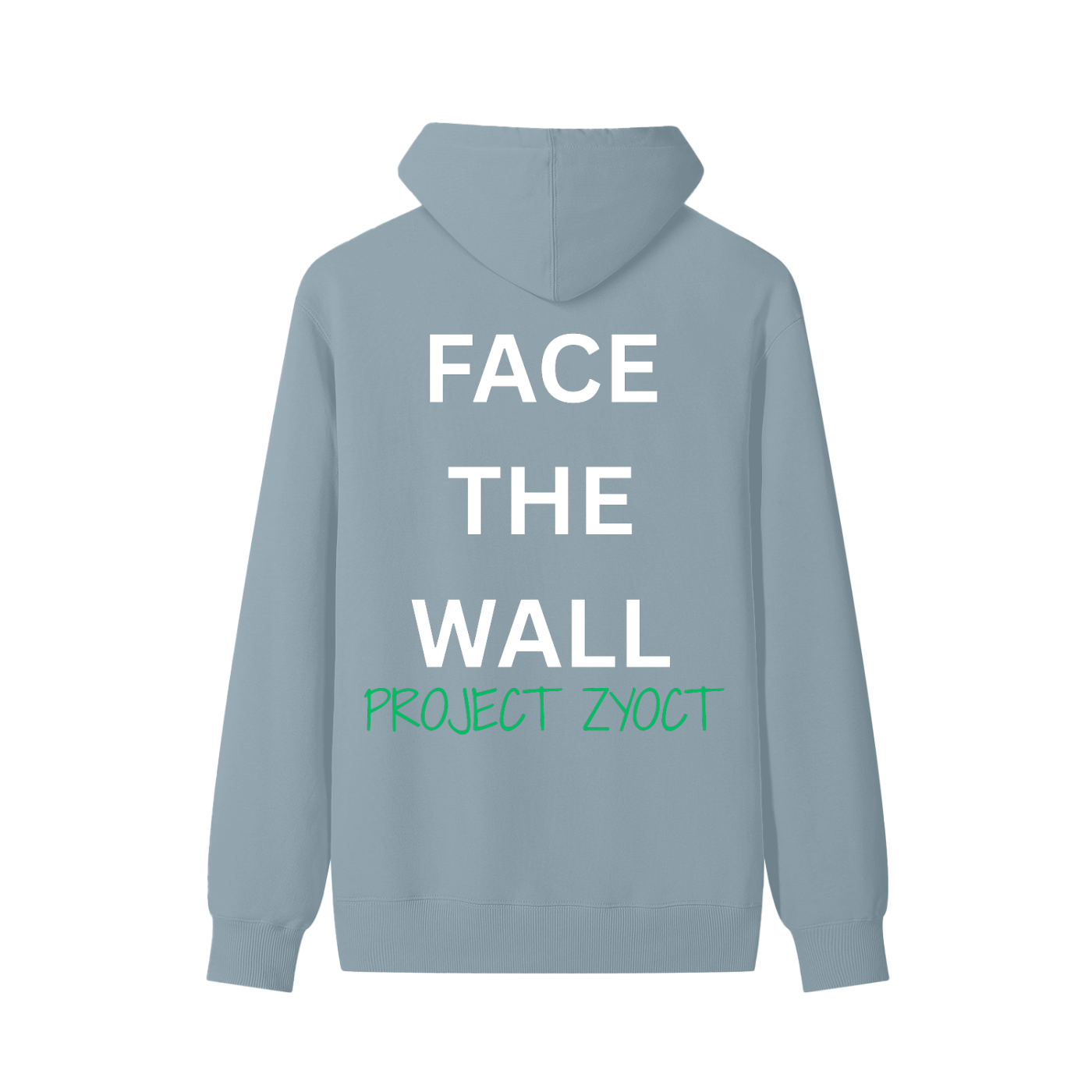 "Face the Wall" Classic Cotton Hoodie