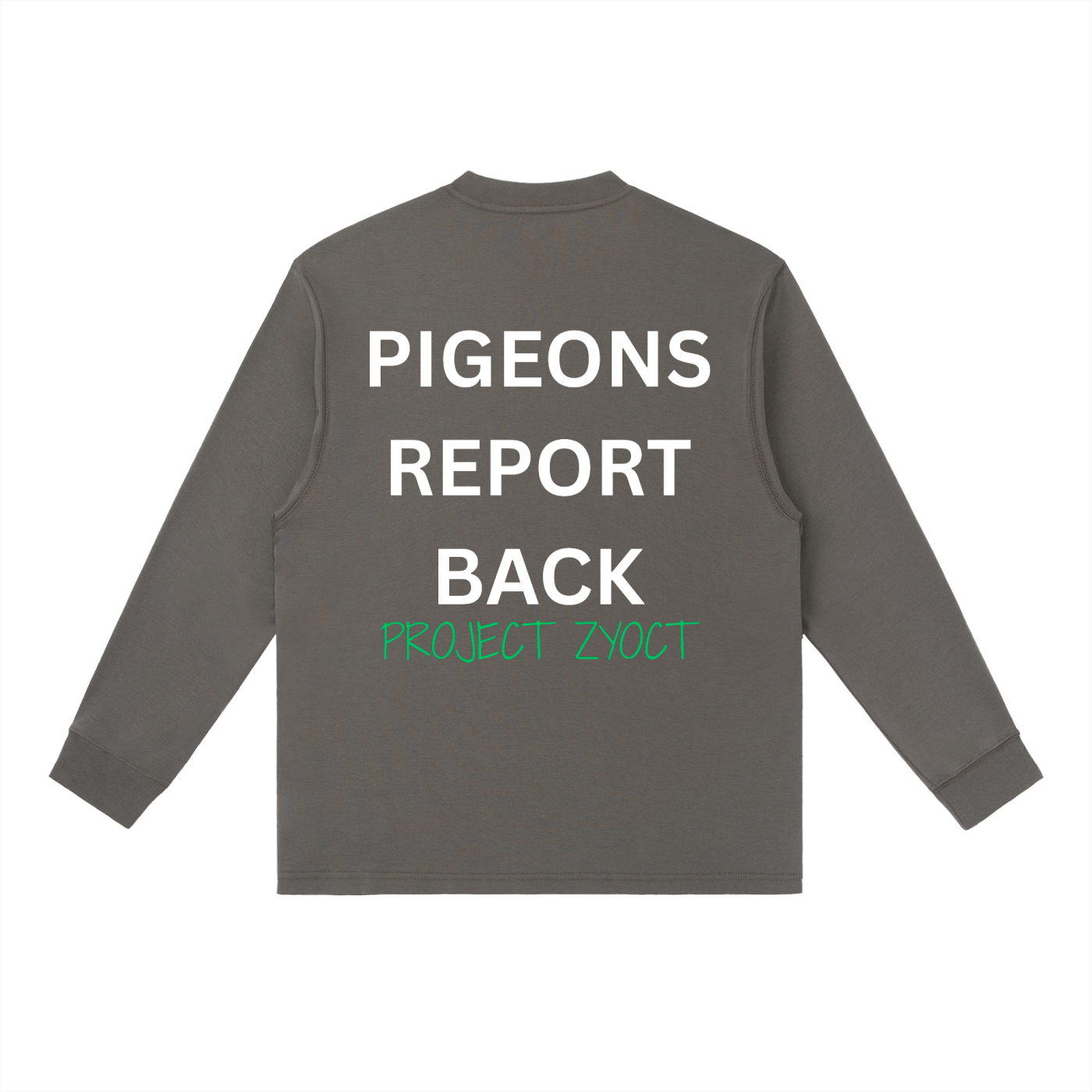 "Pigeons Report Back" Long Sleeve
